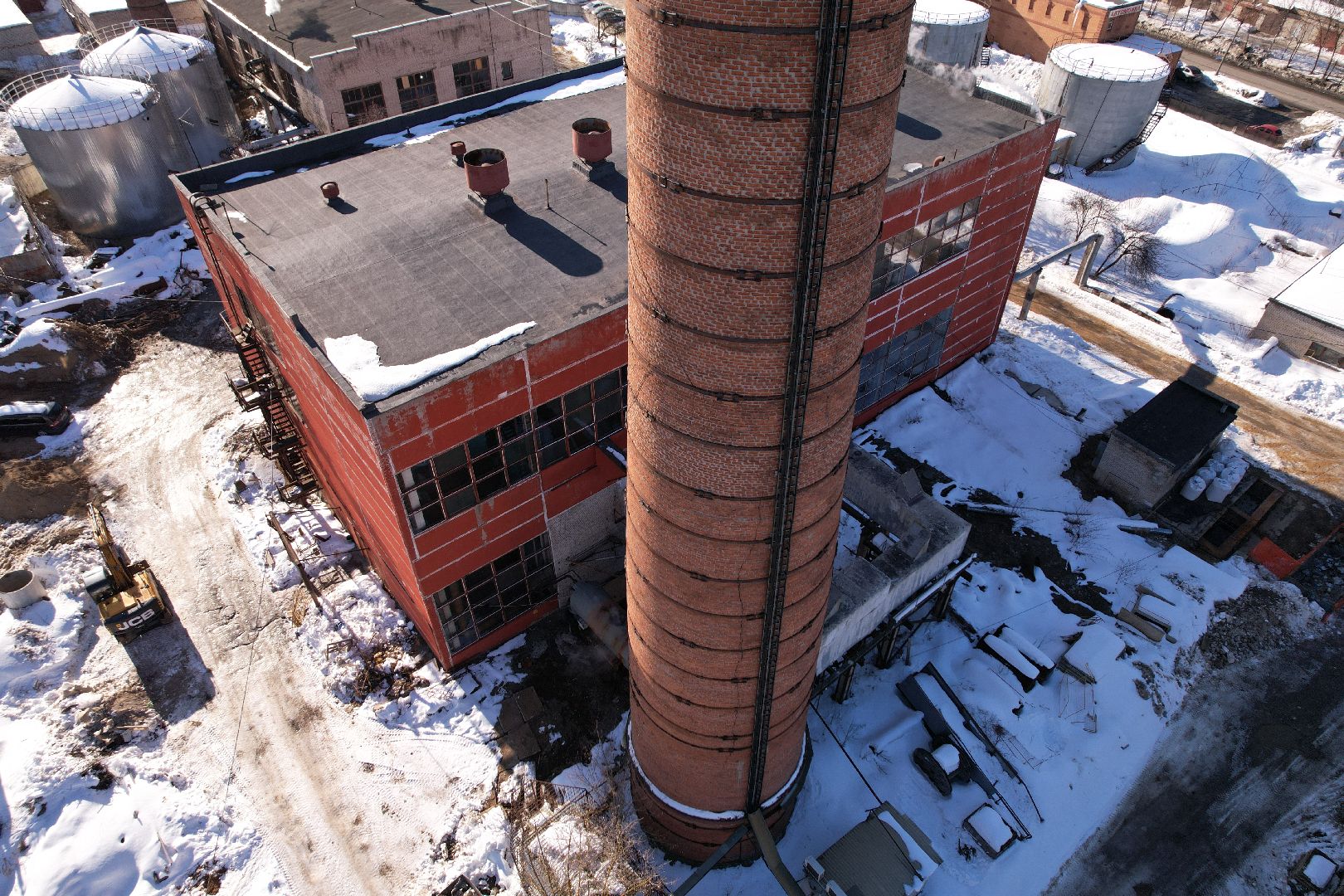 видео с коптера, королёв, жкх, котельная,