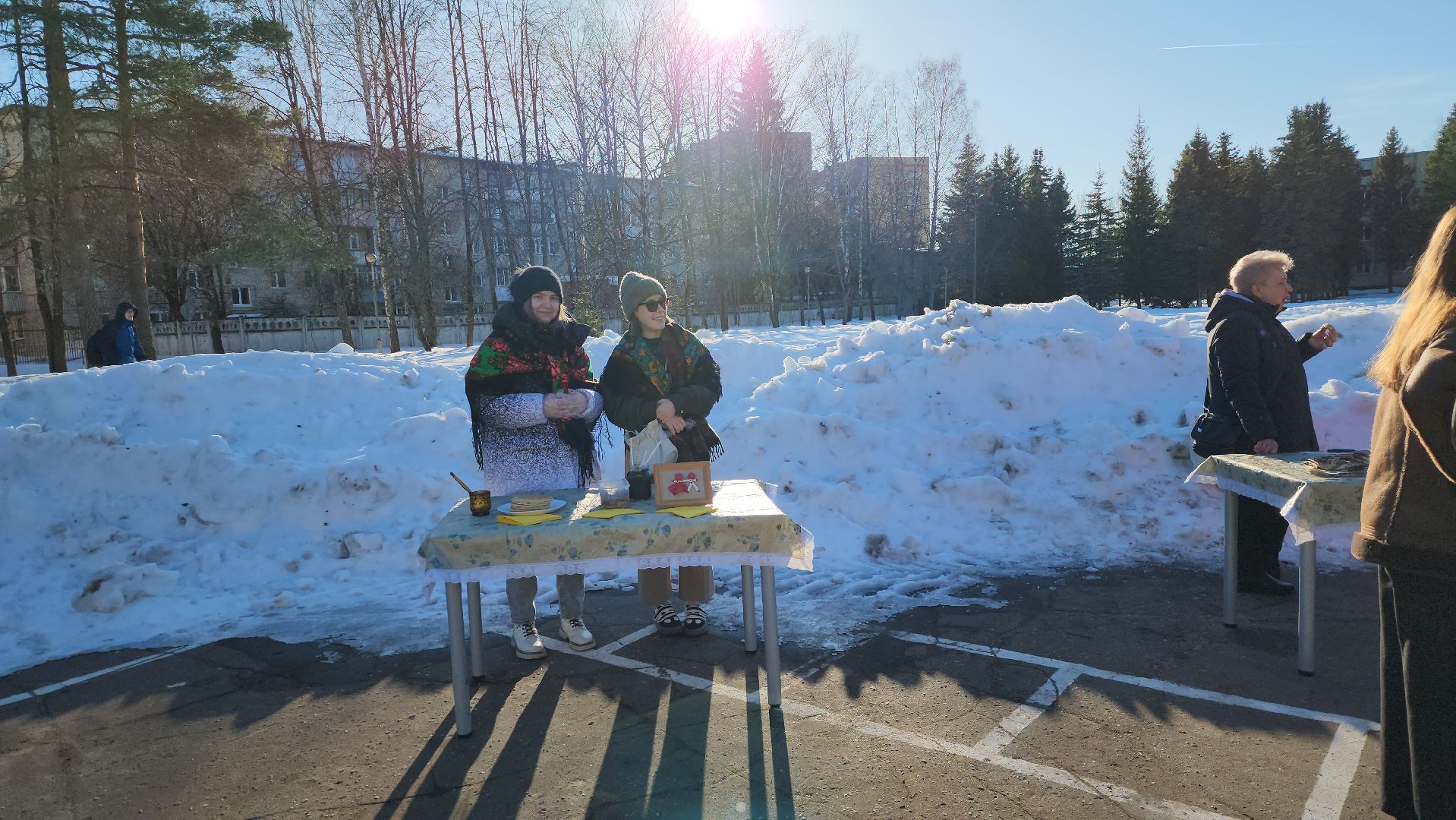 Масленица, Студенты, Университет, Дубна,