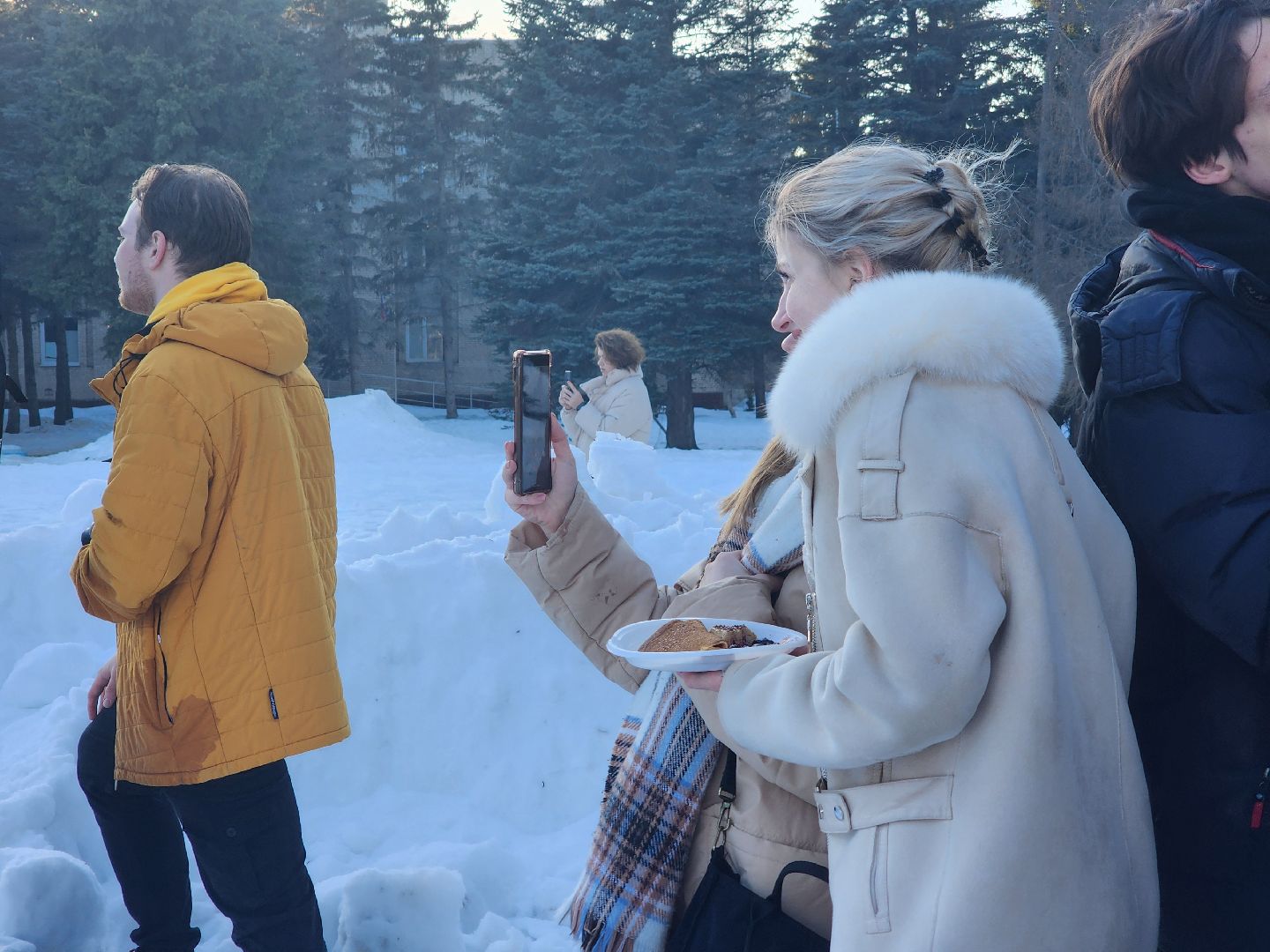 Масленица, Студенты, Университет, Дубна,