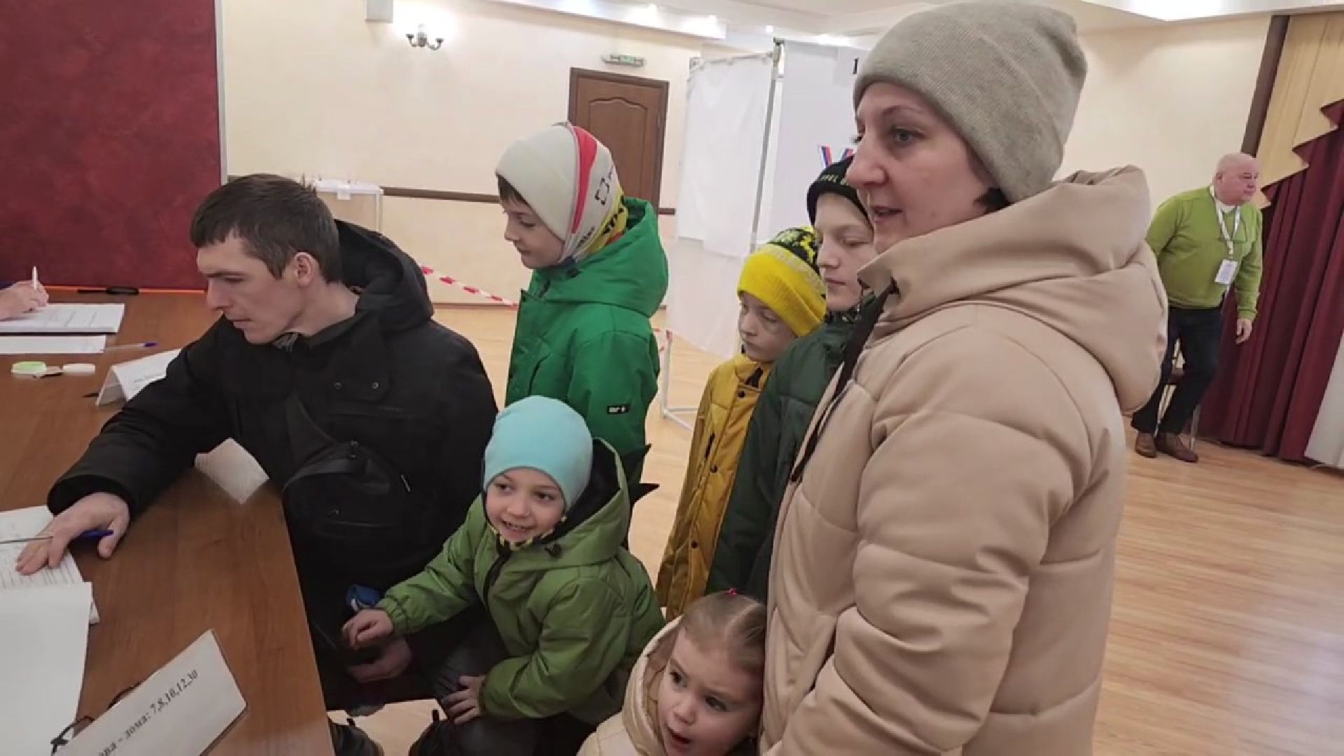 люберцы, выборы, избирательный участок, многодетная семья,