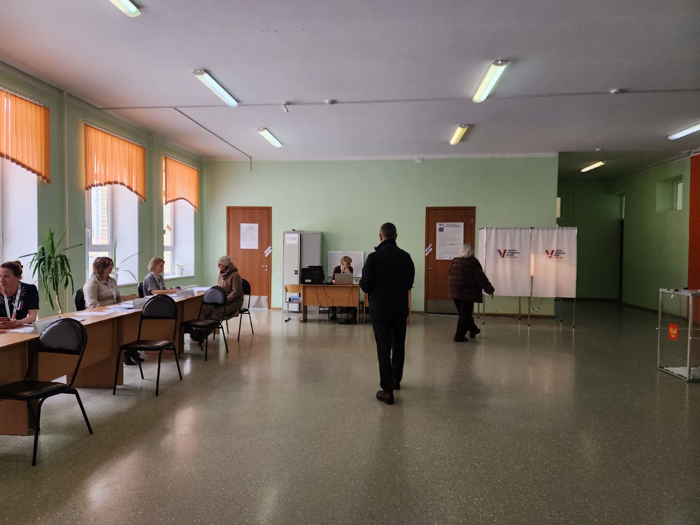 Подольск, выборы президента 2024, голосование, избирательный участок,