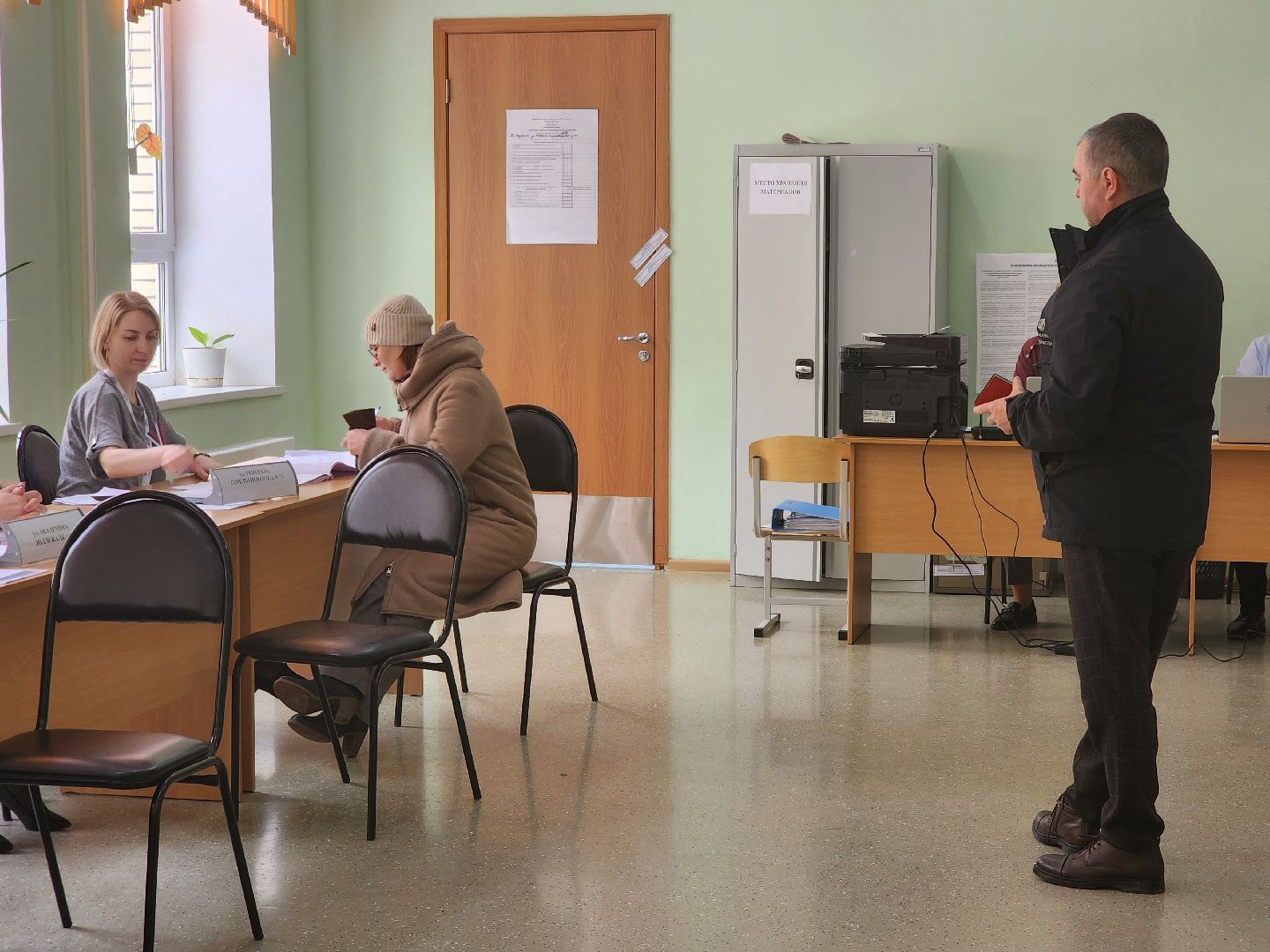 Подольск, выборы президента 2024, голосование, избирательный участок,