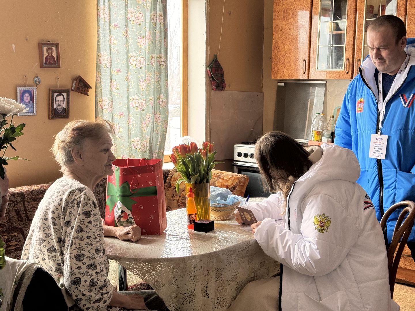 шаховская, лнр, выборы, выборы 2024, выборы президента 2024,