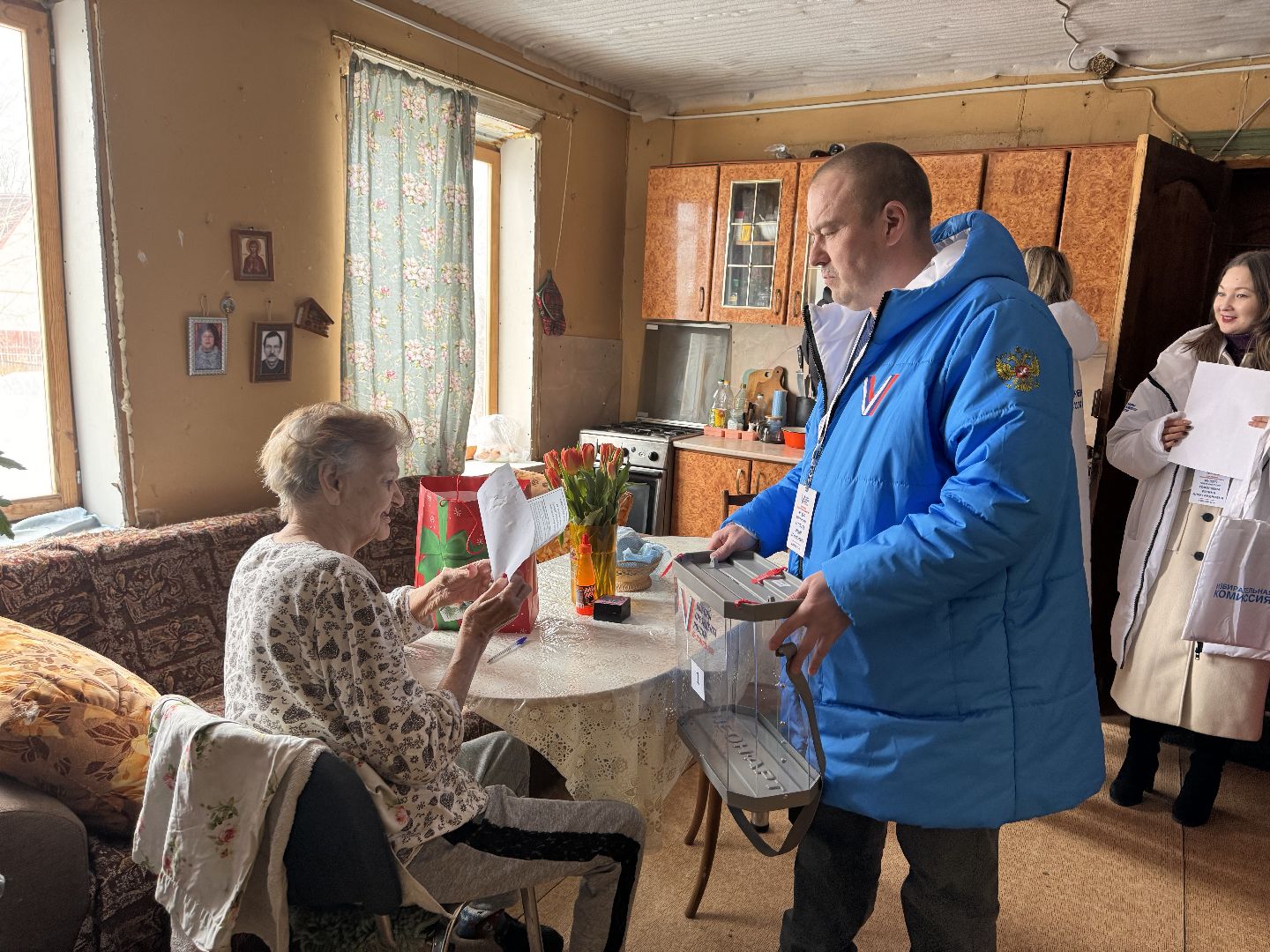 шаховская, лнр, выборы, выборы 2024, выборы президента 2024,