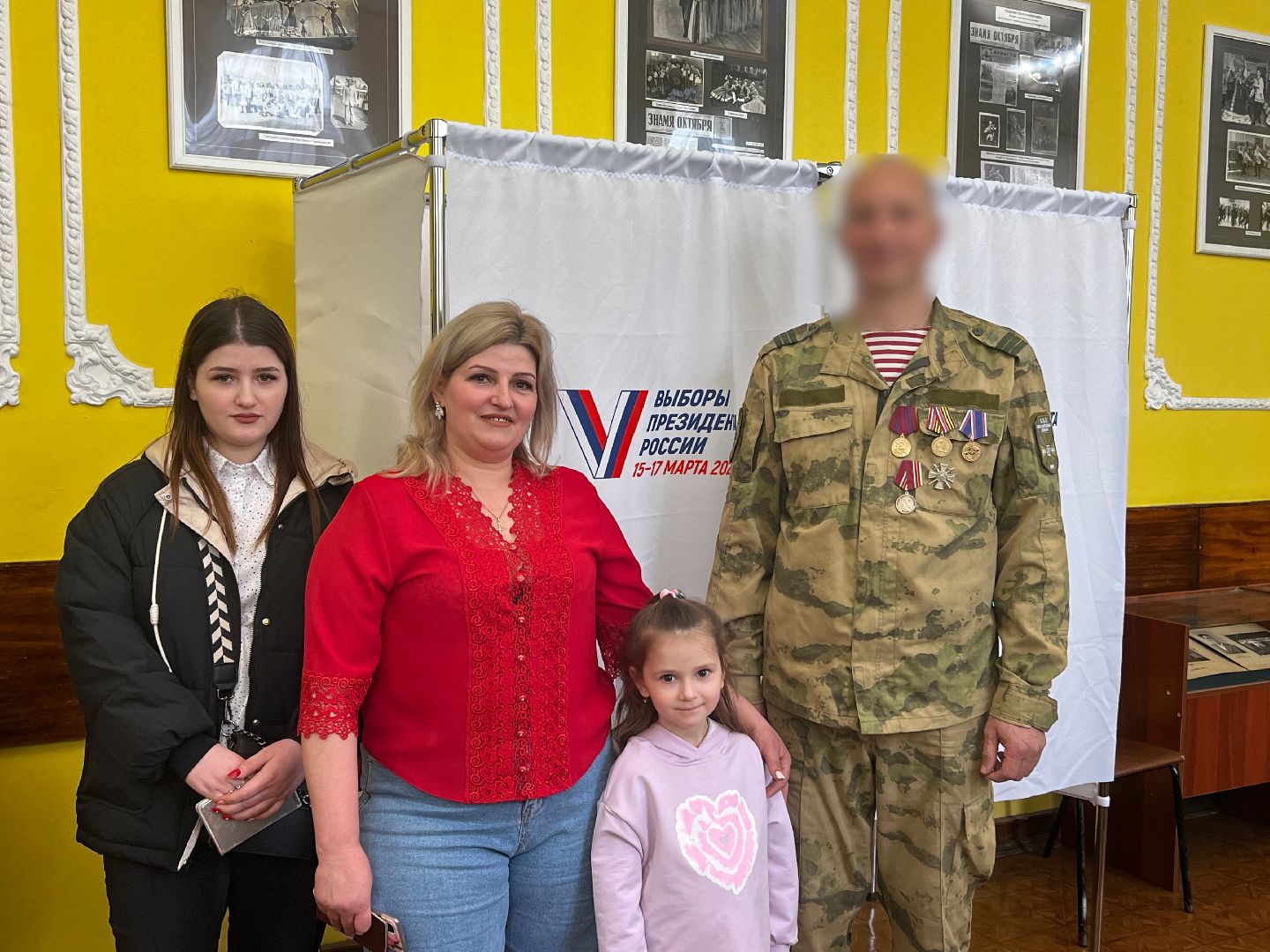 Солнечногорск, Голосование, выборы президента 2024, боец сво, избирательный участок,