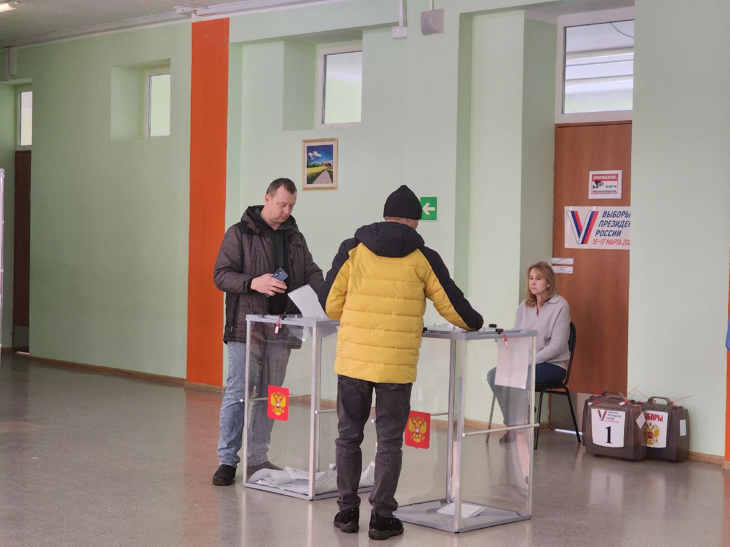 Подольск, выборы президента 2024, голосование 2024, семья,