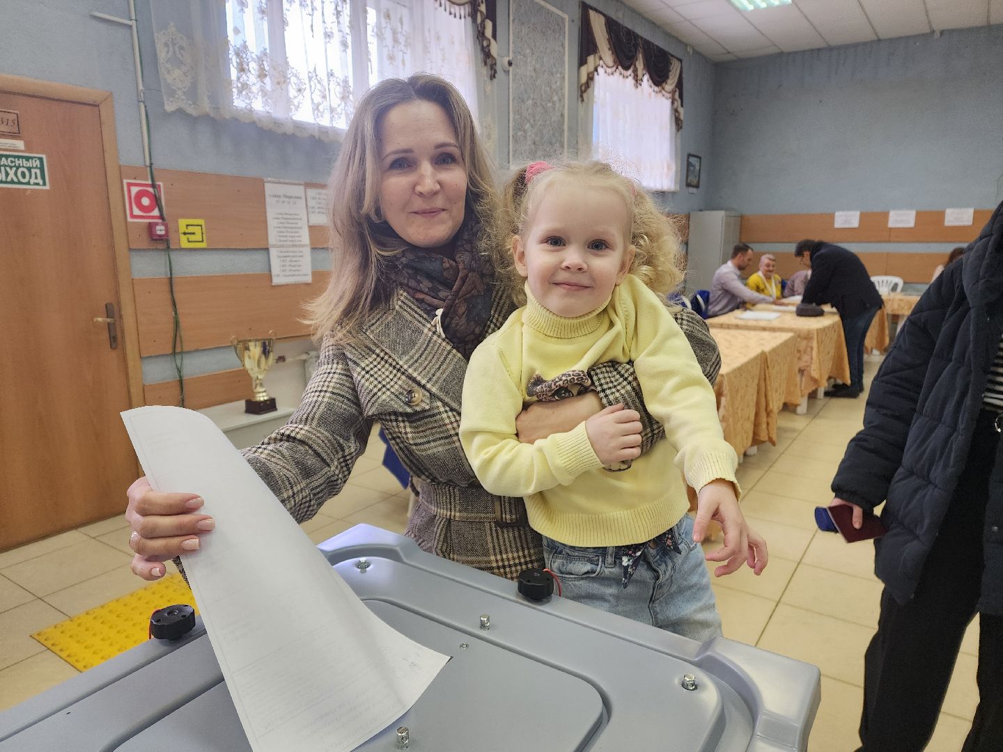 красноармейск, г.о. пушкинский, выборы президента рф, многодетная семья,