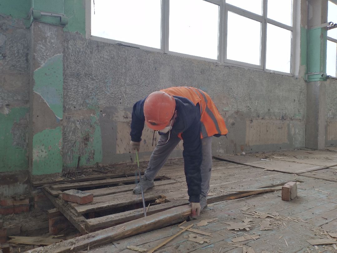 капремонт, школа, Лосино-Петровский,