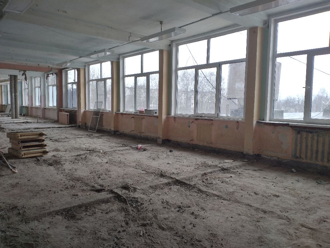 капремонт, школа, Лосино-Петровский,