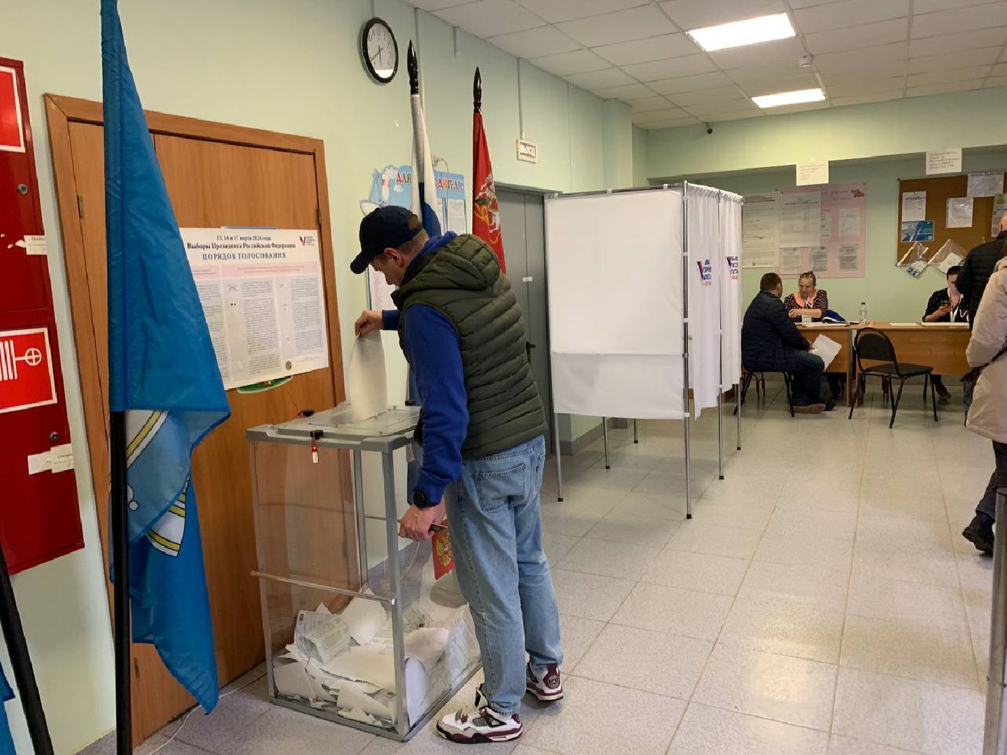 Звенигород, президентские выборы,