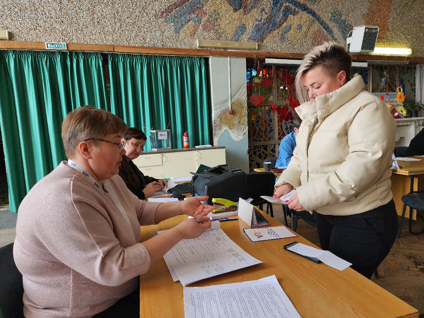 выборы Президента, голосование, избирательная комиссия, Старая Купавна, Богородский городской округ,