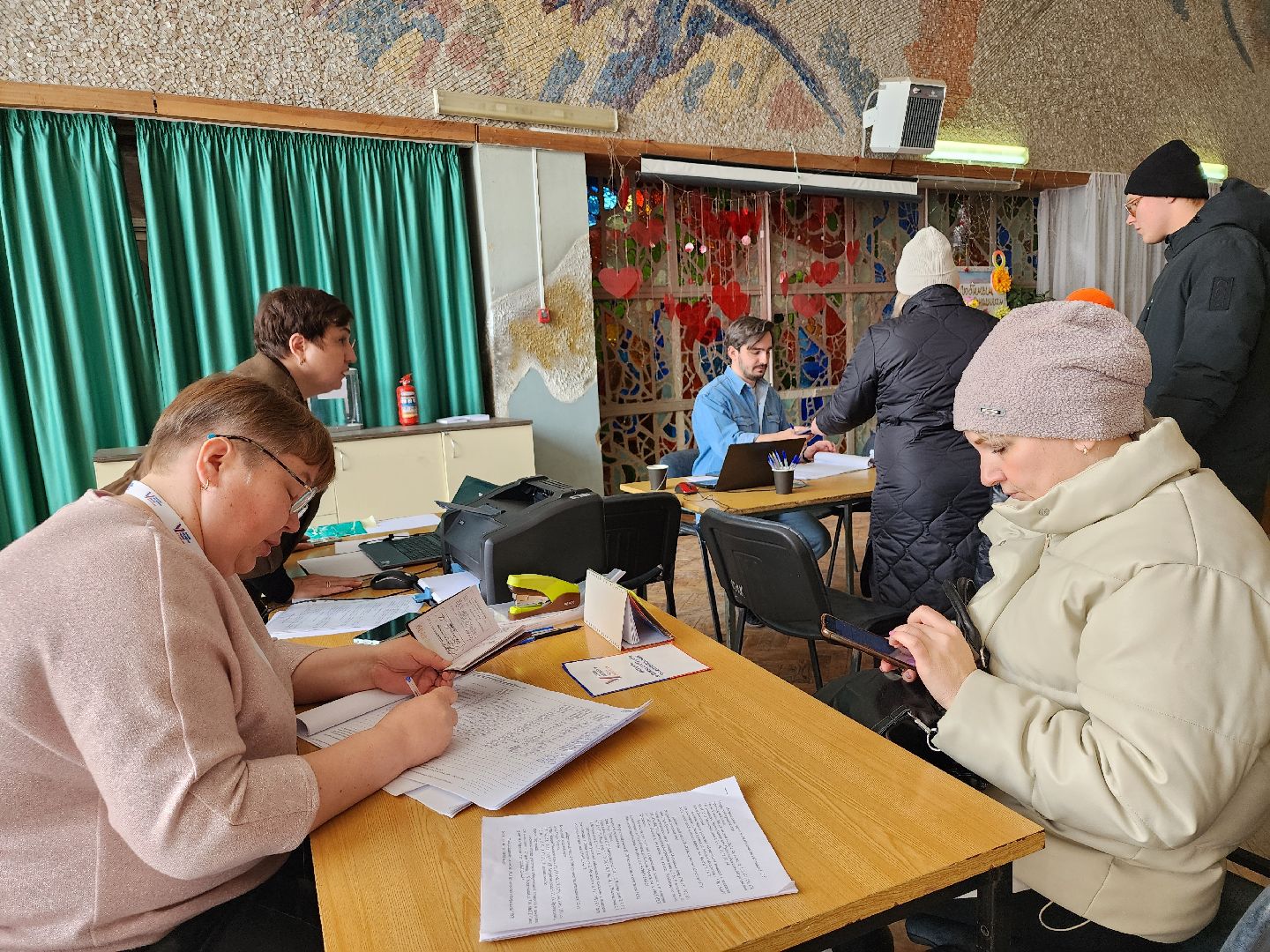 выборы Президента, голосование, избирательная комиссия, Старая Купавна, Богородский городской округ,