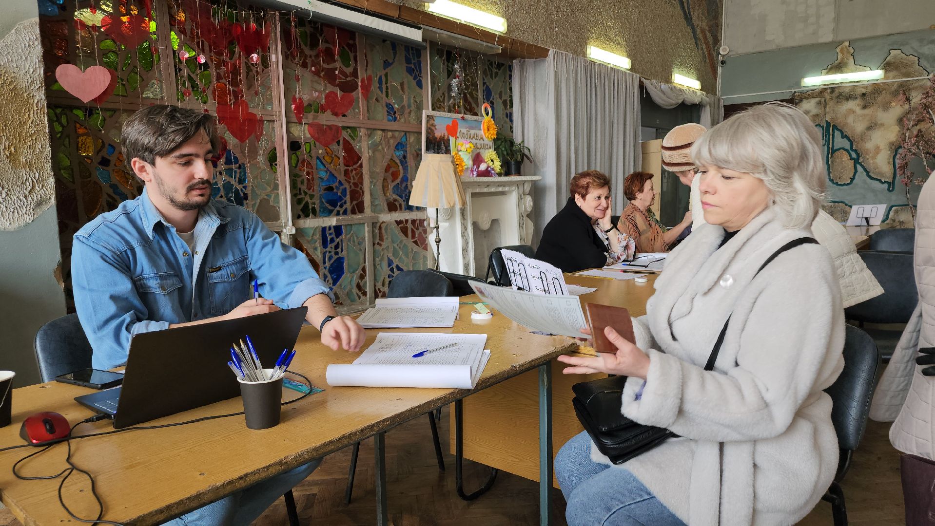 выборы Президента, голосование, избирательная комиссия, Старая Купавна, Богородский городской округ,