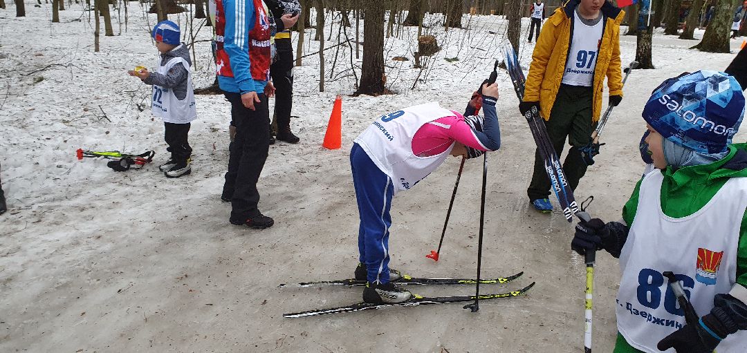 спорт, лыжи, лыжные гонки, соревнования. Дзержинский