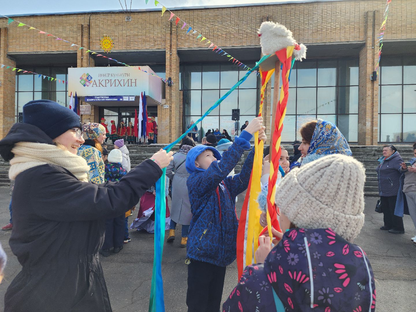 выборы Президента, голосование, Масленица, Старая Купавна, Богородский городской округ,