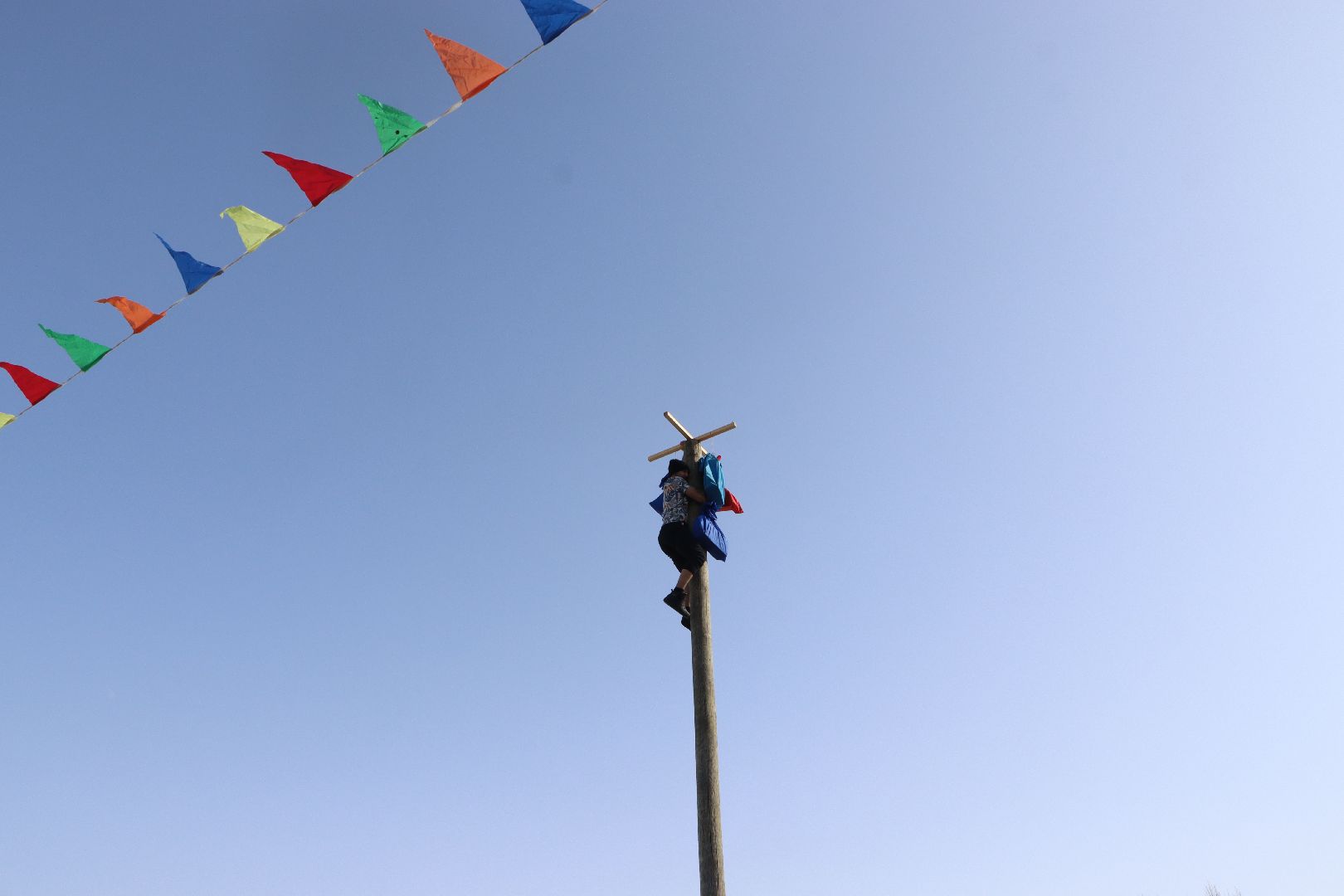 Серебряные Пруды, ПКиО Серебряный, парк Серебряный, Широкая Масленица, столб с подарками, масленичный столб, Узуново,