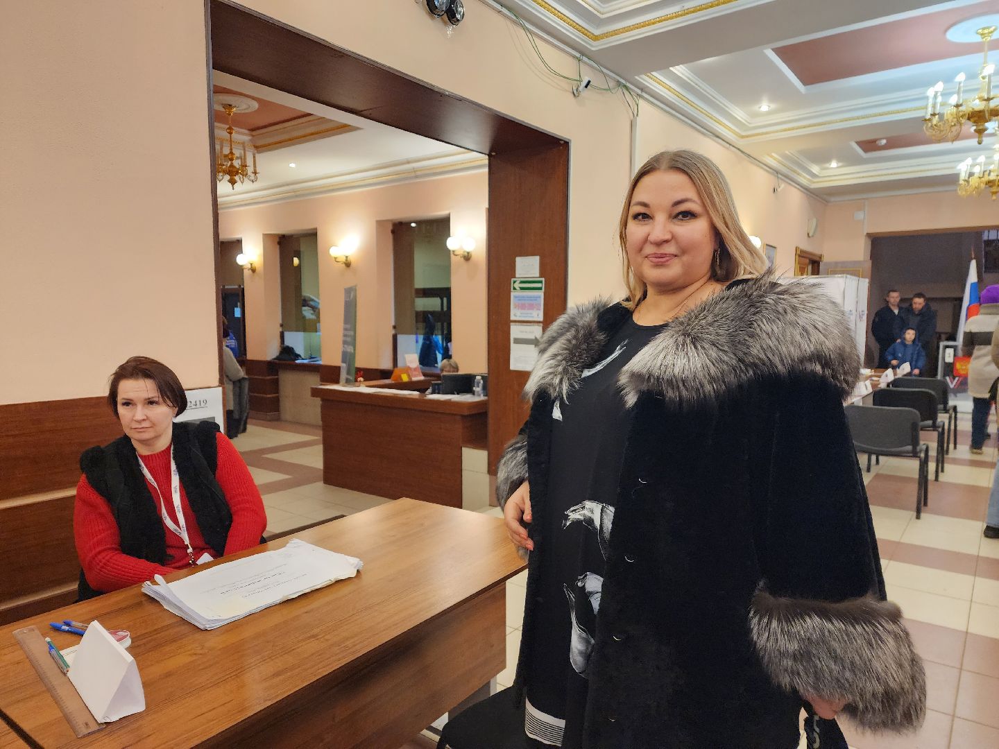 пушкино, выборы президента 2024, ансамбль, голосование 2024,