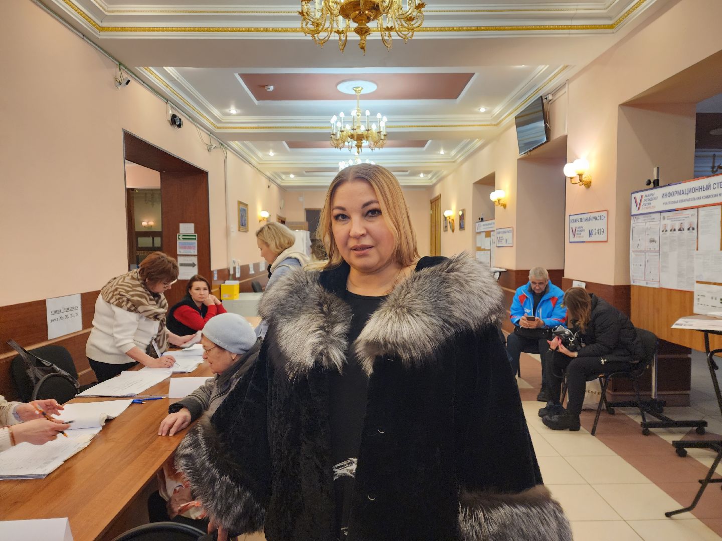 пушкино, выборы президента 2024, ансамбль, голосование 2024,