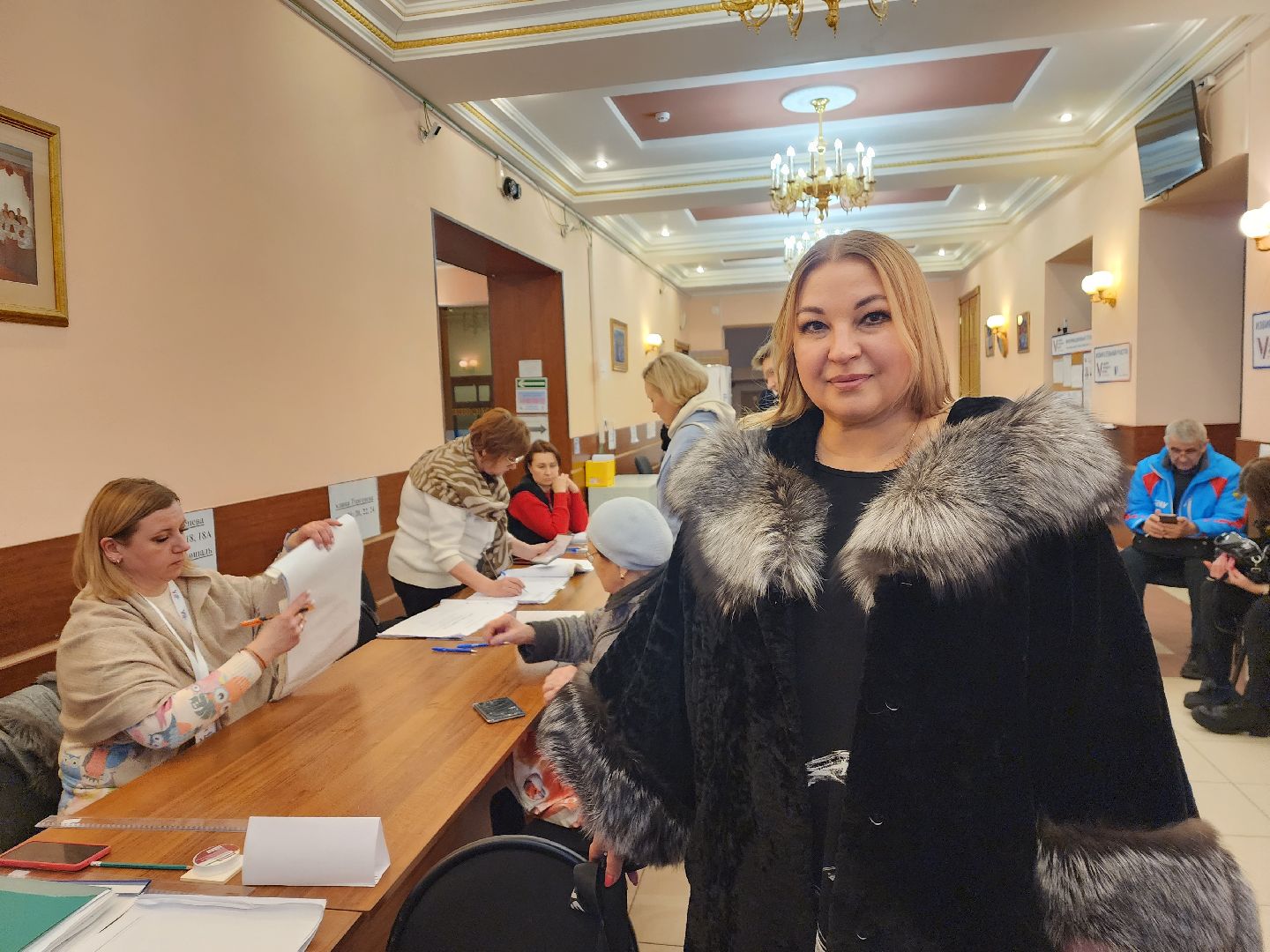 пушкино, выборы президента 2024, ансамбль, голосование 2024,