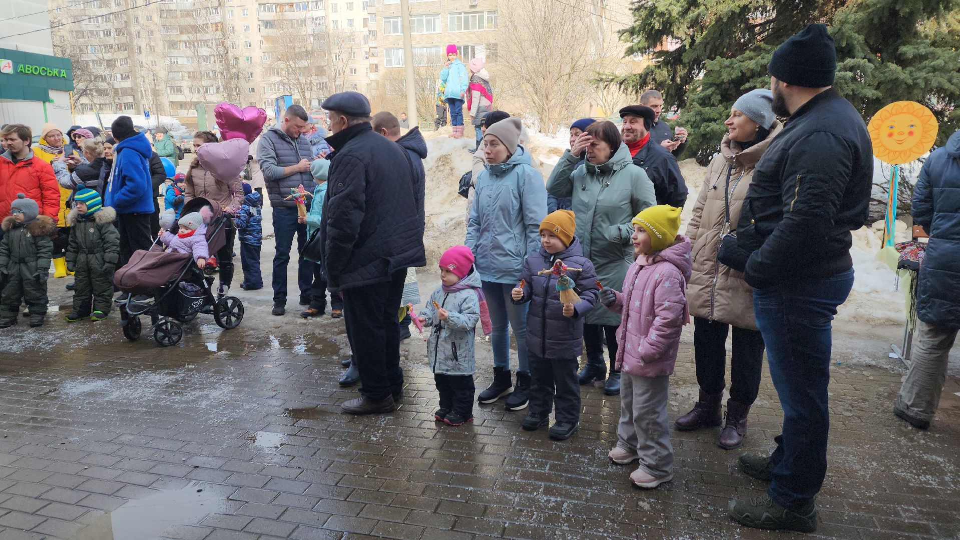 Масленица, народные гулянья,