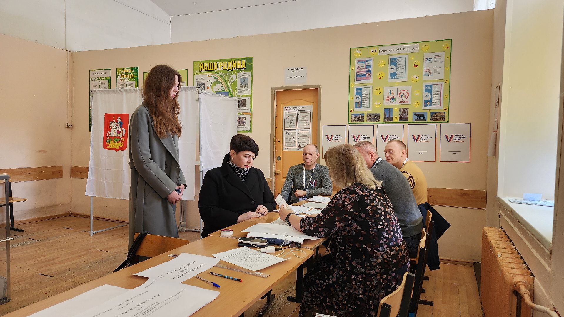 Выборы, Егорьевск, Подмосковье, Московская область, выборы президента,