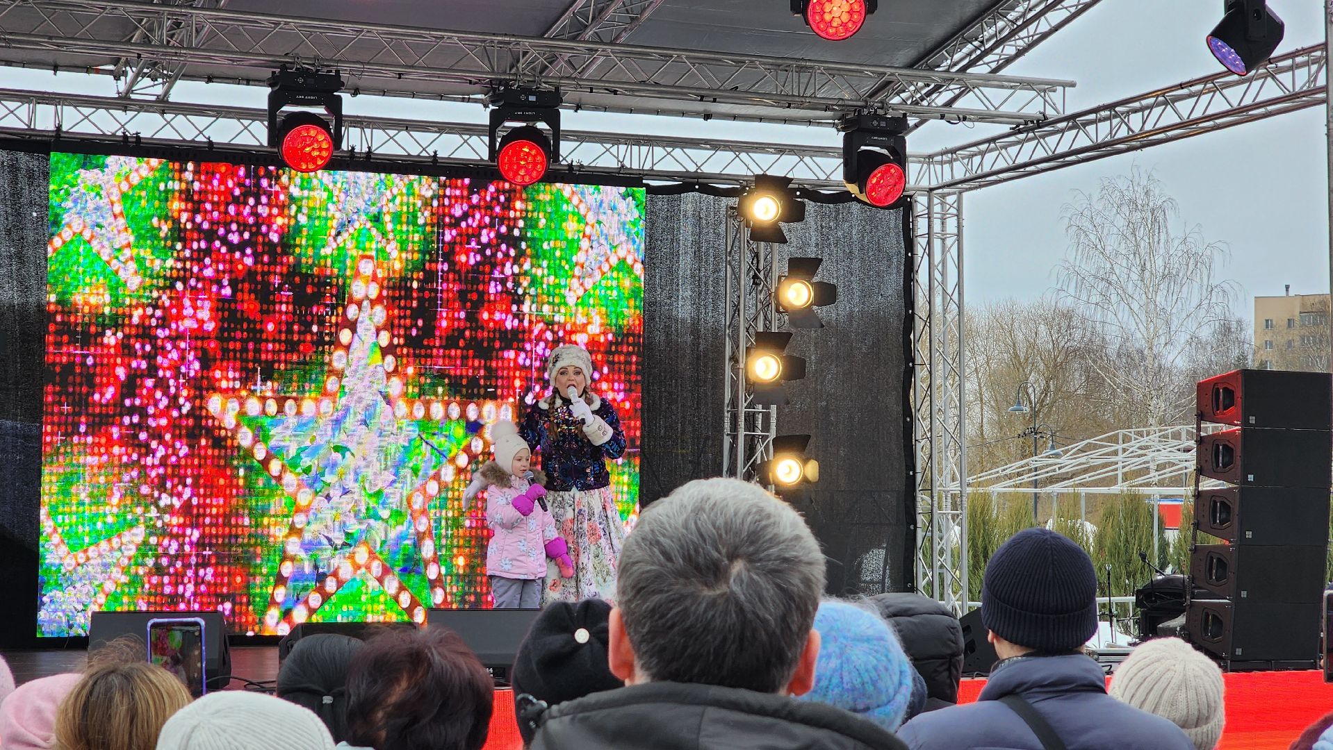 Солнечногорск, Масленица, Концерт, Народная песня,