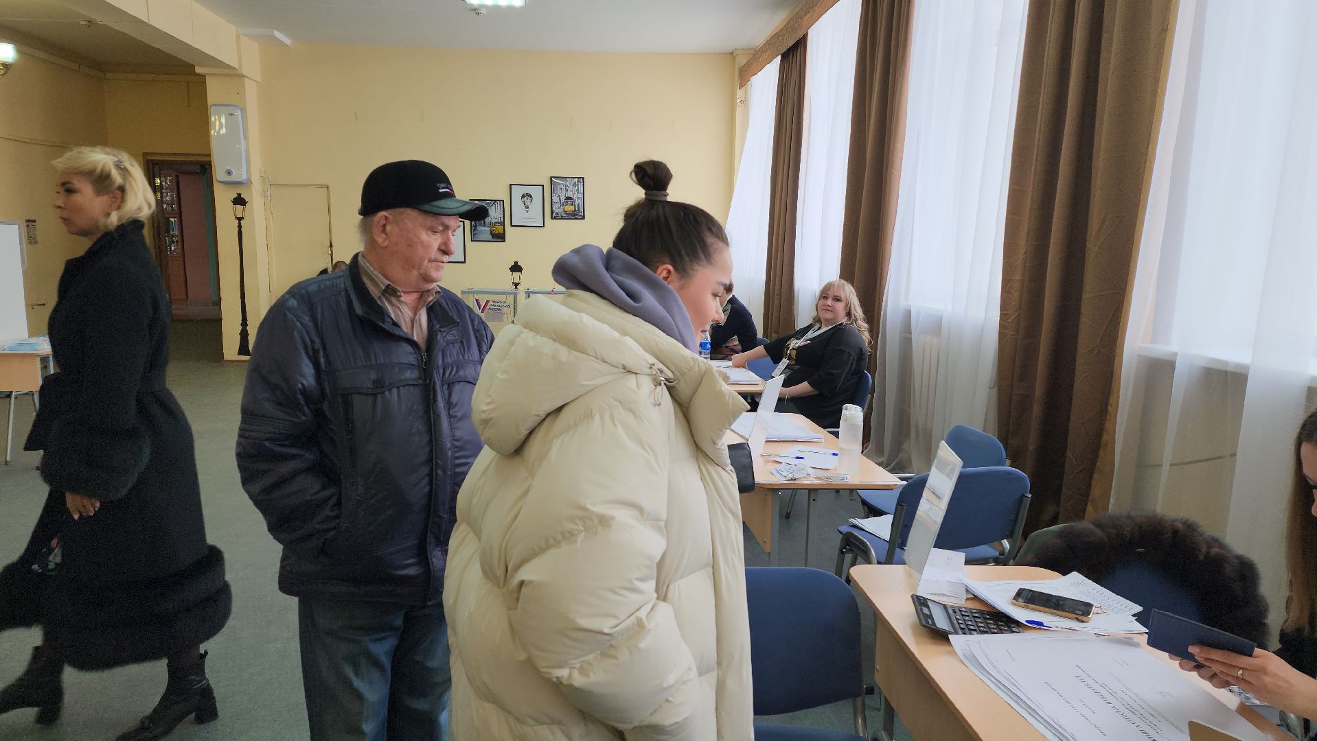 выборы президента, работа УИК,