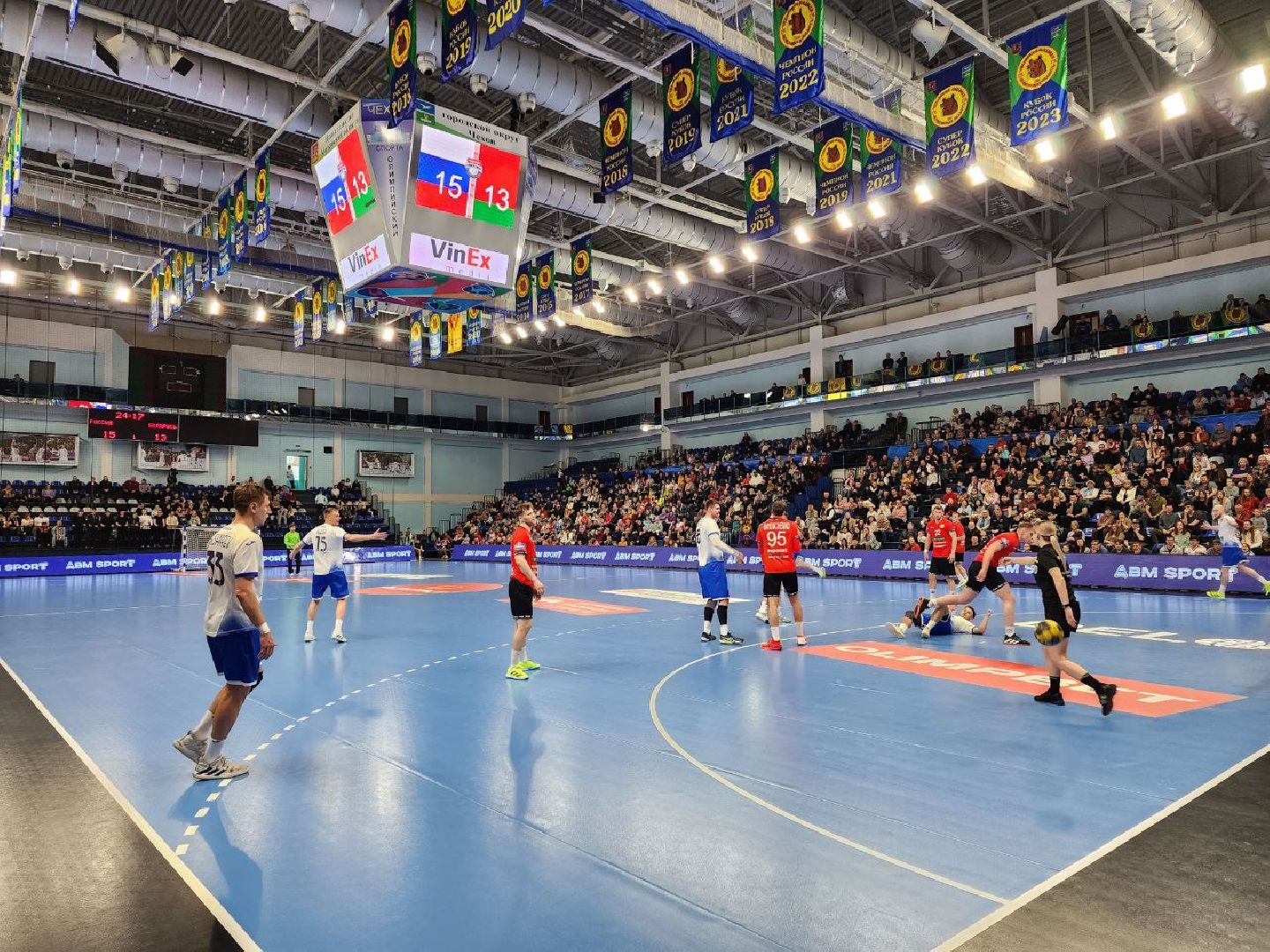 чехов, спорт, сборная россии, гандбол, победа, чеховские медведи, белоруссия,