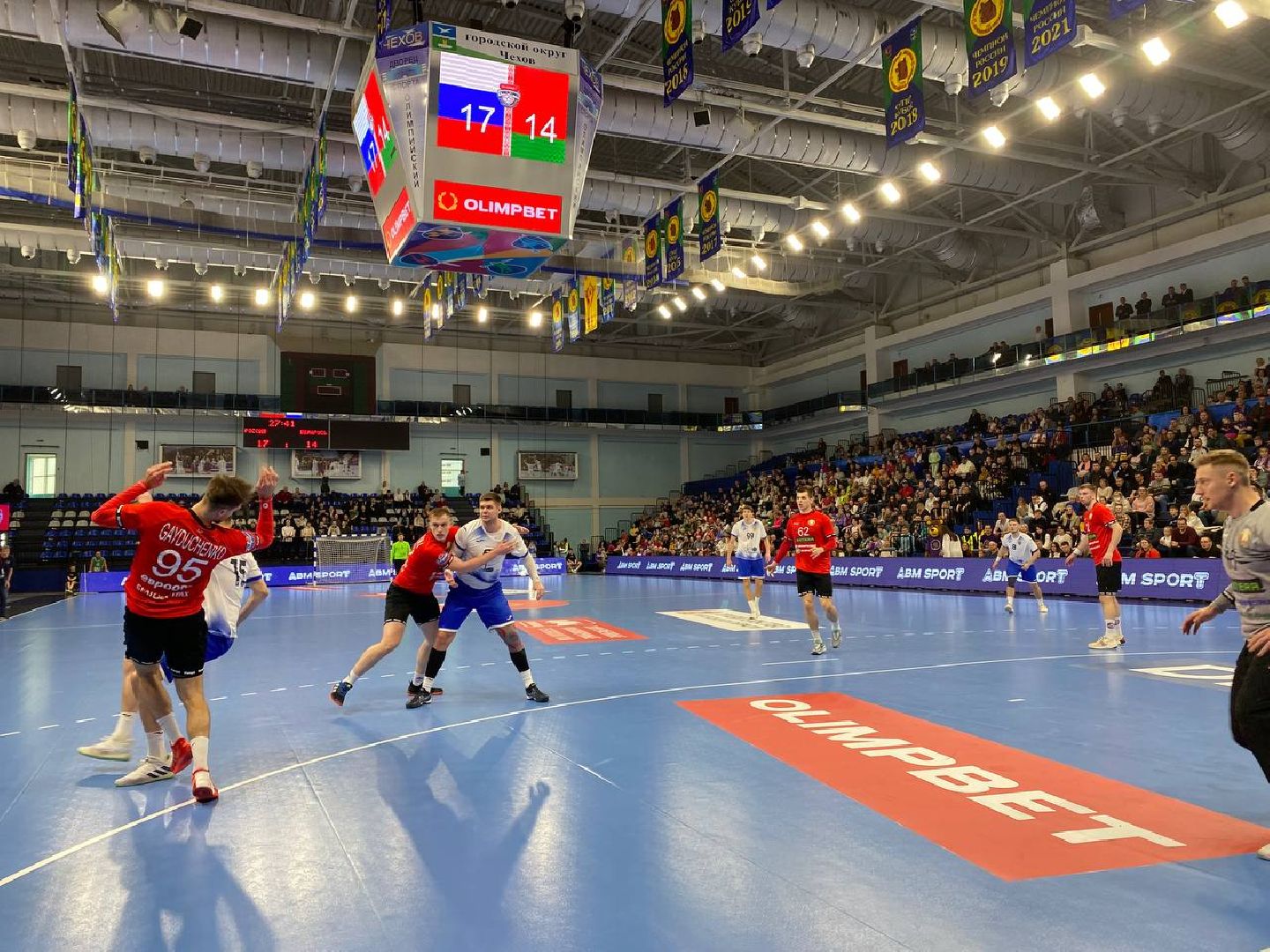 чехов, спорт, сборная россии, гандбол, победа, чеховские медведи, белоруссия,