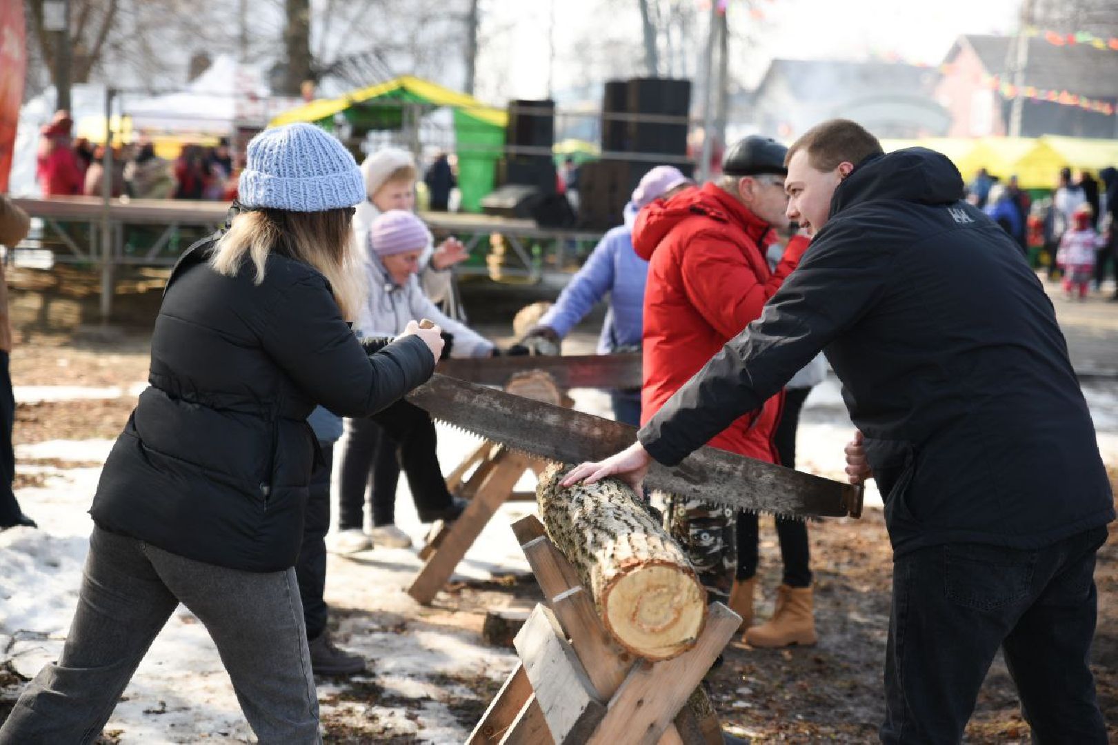 Бронницы, Масленица, Парк ракушка, Масленичные гуляния,