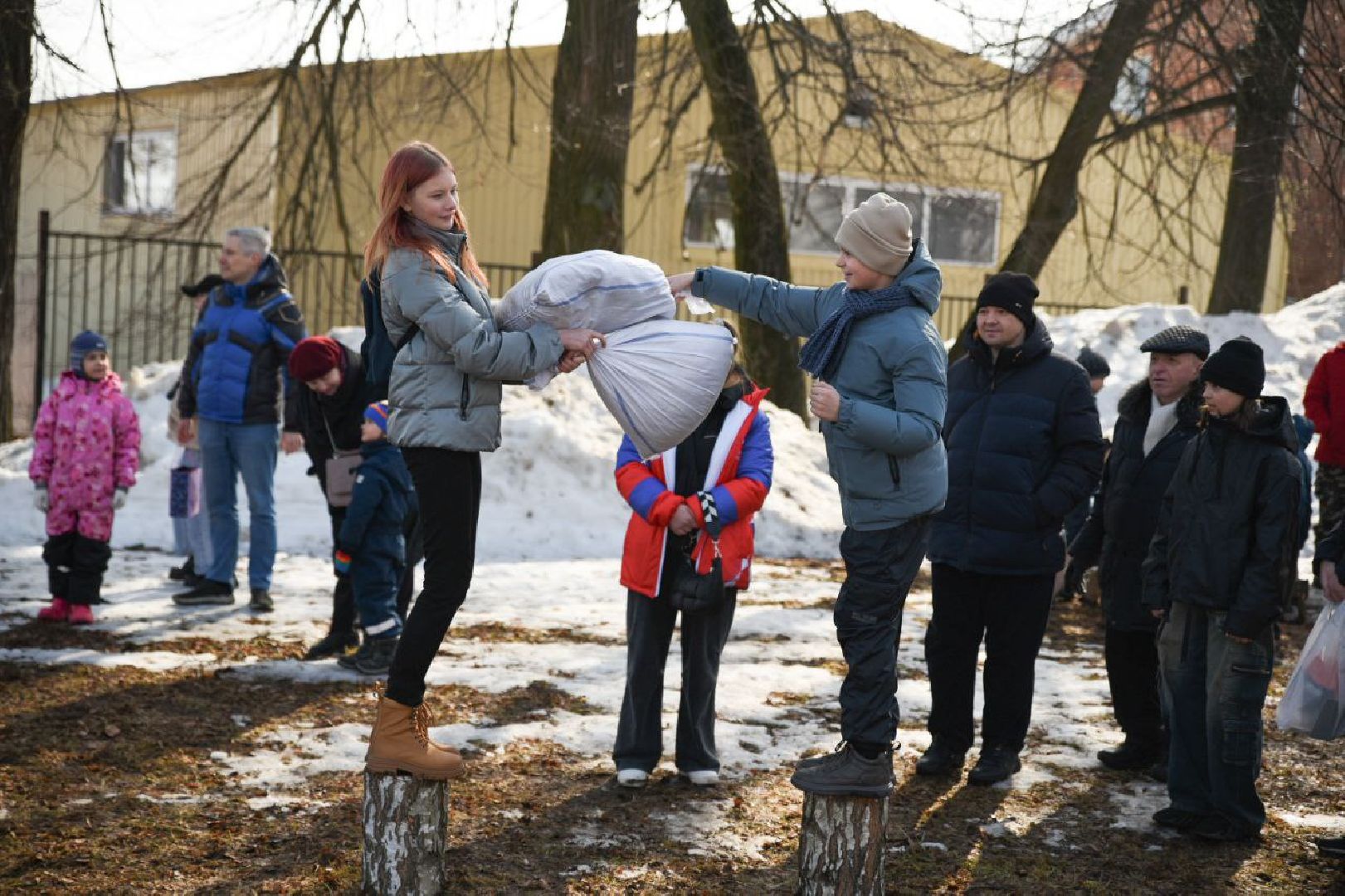 Бронницы, Масленица, Парк ракушка, Масленичные гуляния,