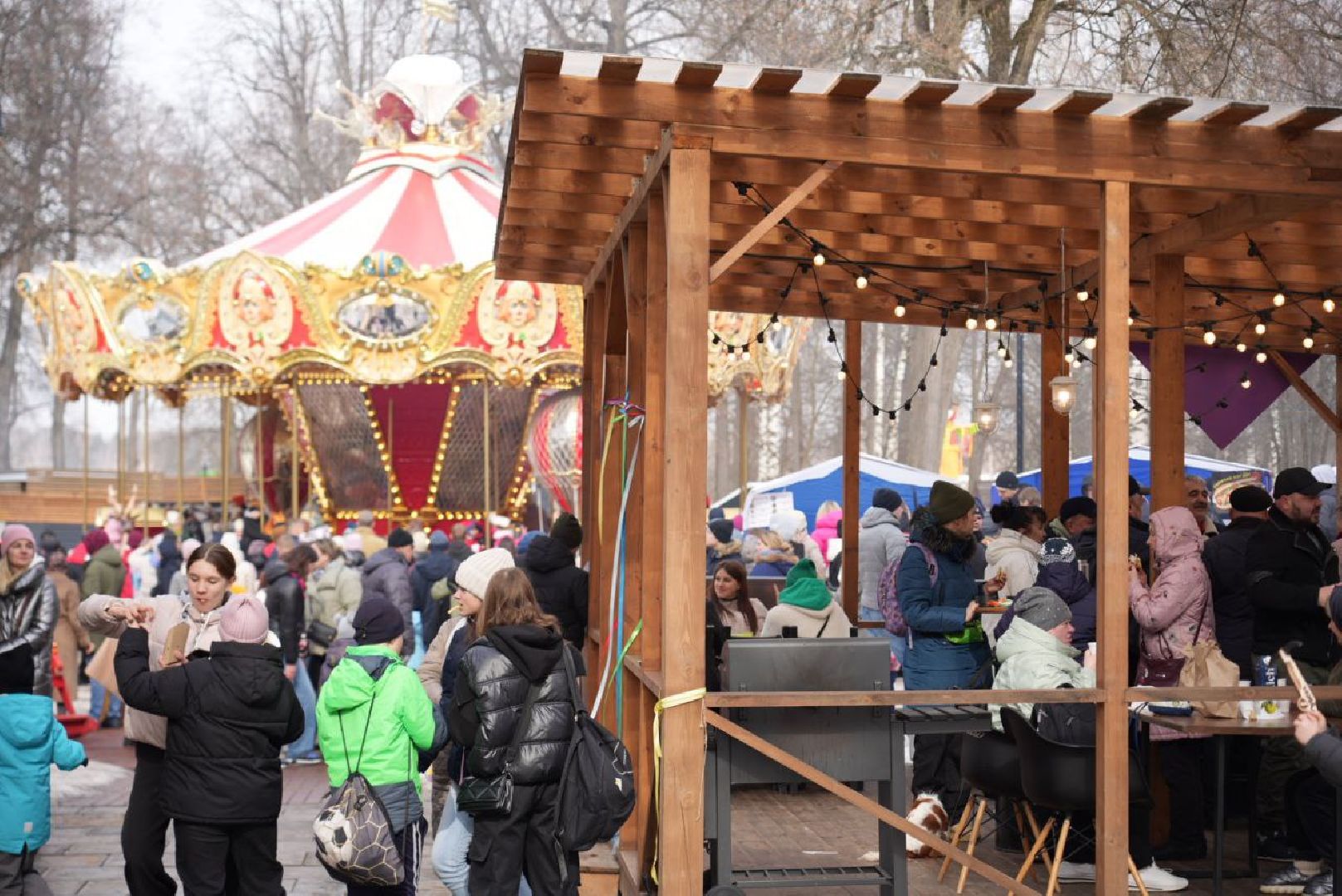 Масленица, Парки МО, Весна в Подмосковье, Праздник, Жители, Общественные пространства, Туризм, Культура, Благоустройство, Парки Подмосковья,