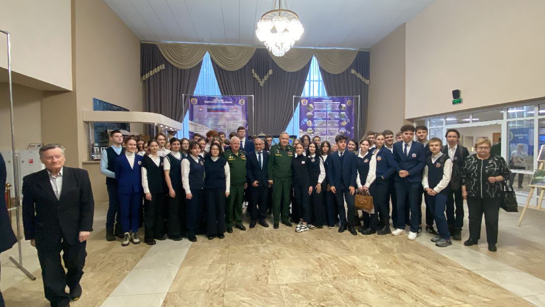 Краснознаменск, СВО, ВКС, школьники, военно-патриотическая акция, Есть такая профессия - Родину защищать