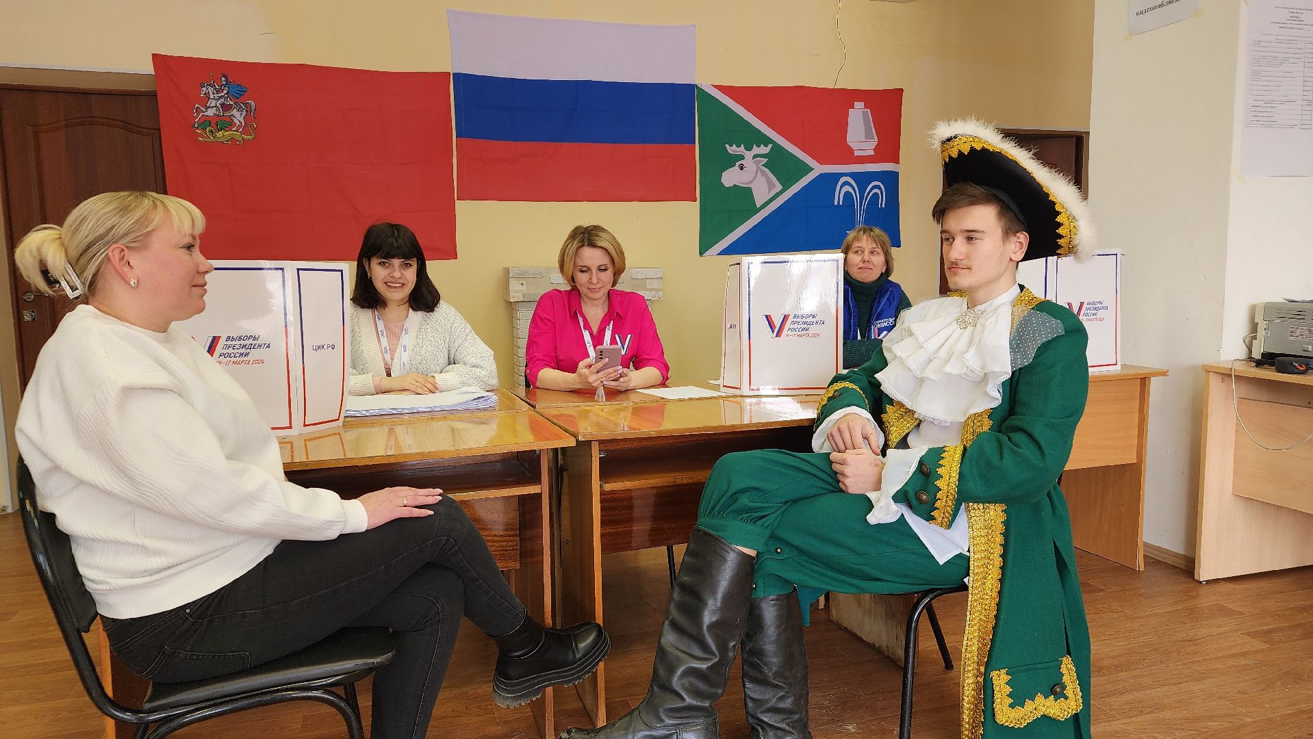 выборы, выборы 2024, выборы президента 2024, Лосино-Петровский, выборы президента, выборы президента россии,