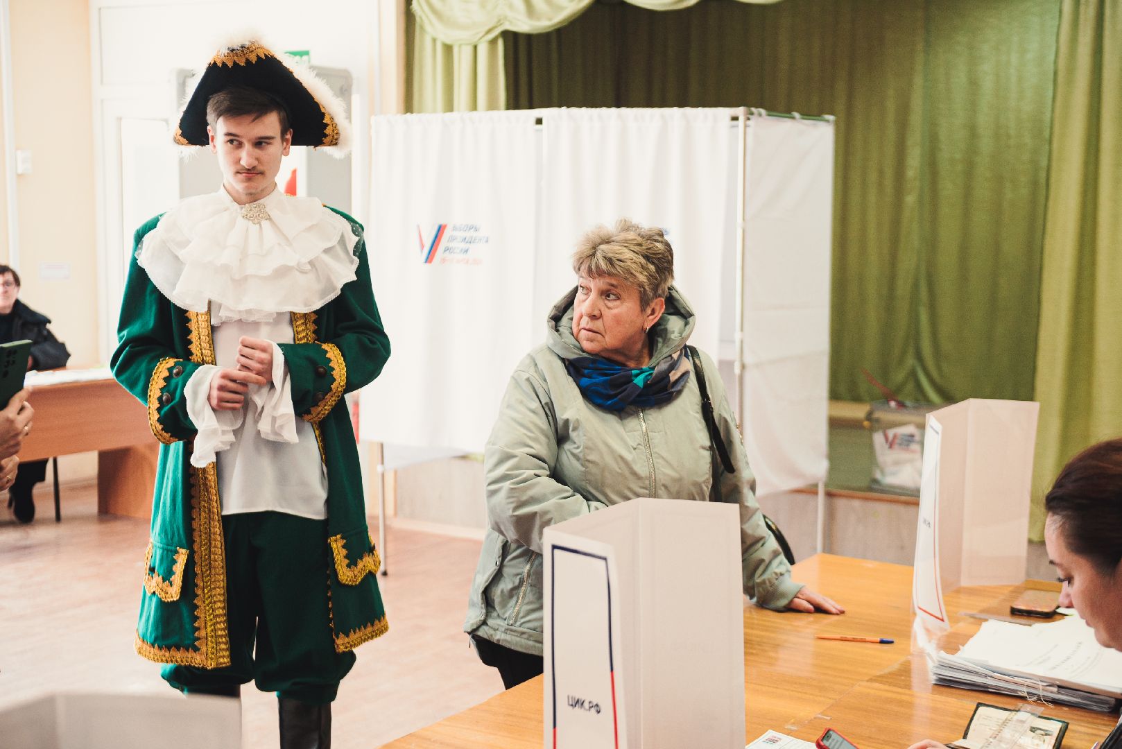 выборы, выборы 2024, выборы президента 2024, Лосино-Петровский, выборы президента, выборы президента россии,