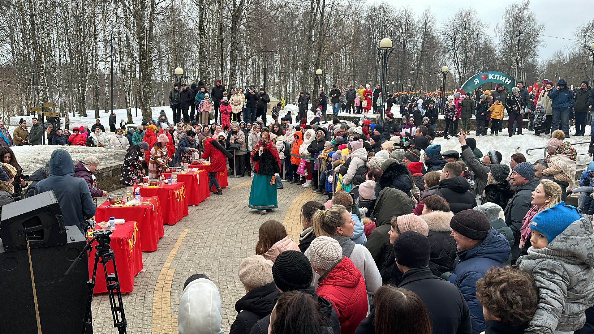 Клин, общество, конкурс блинов, блины, Масленица, культура, фестивали,