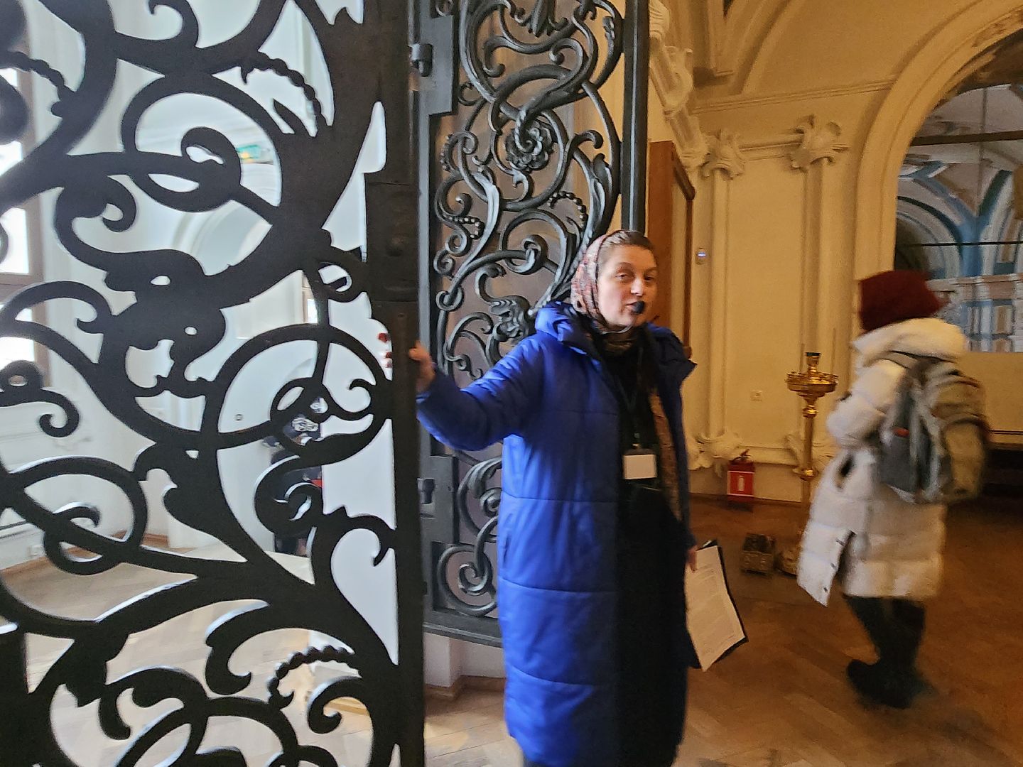 делегация, наблюдатели, монастырь,