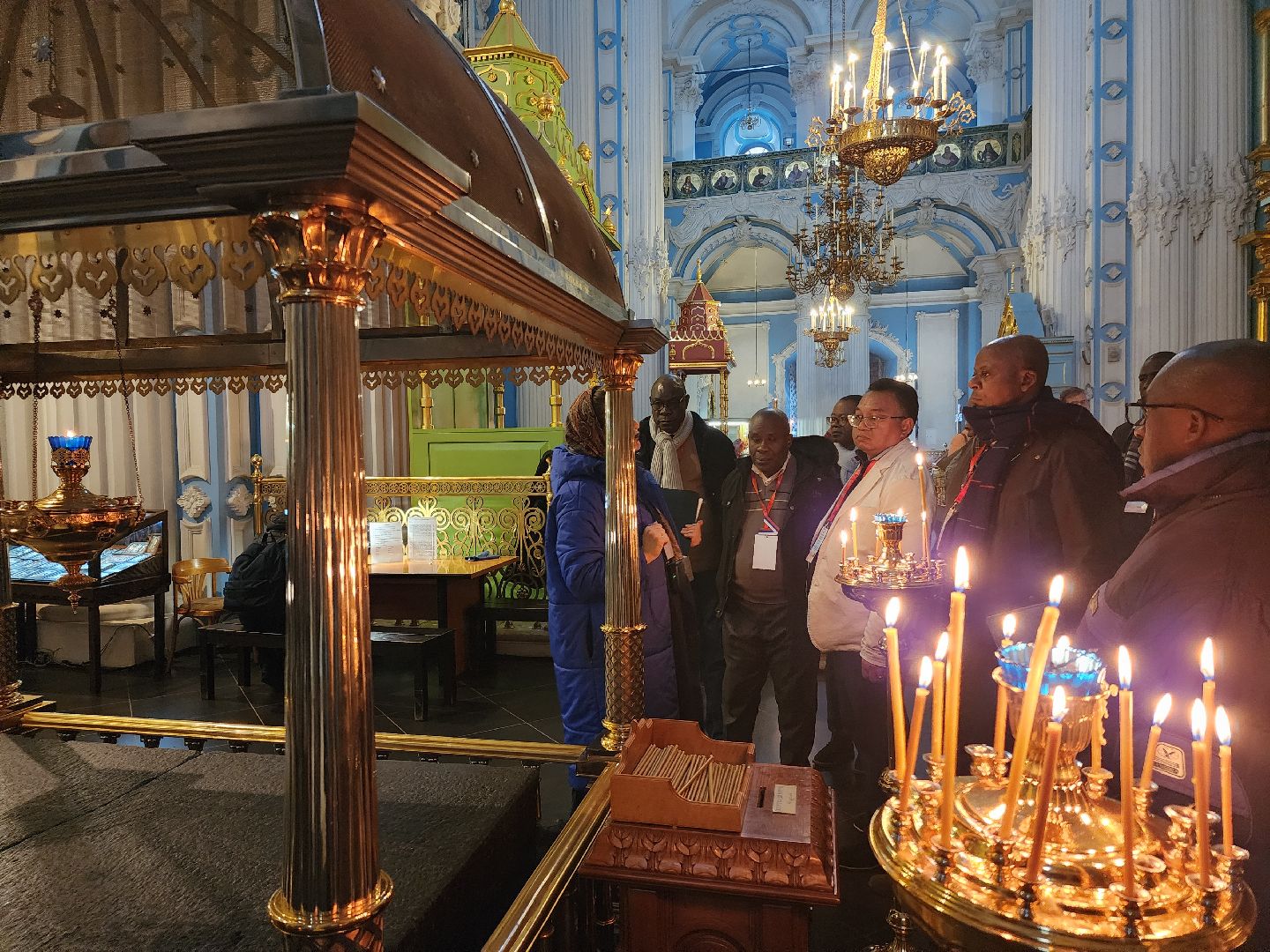 делегация, наблюдатели, монастырь,