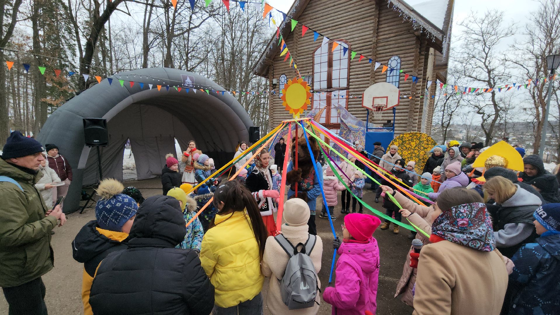 масленица, парк, городок, руза, рузский городской округ, праздник, московская область,