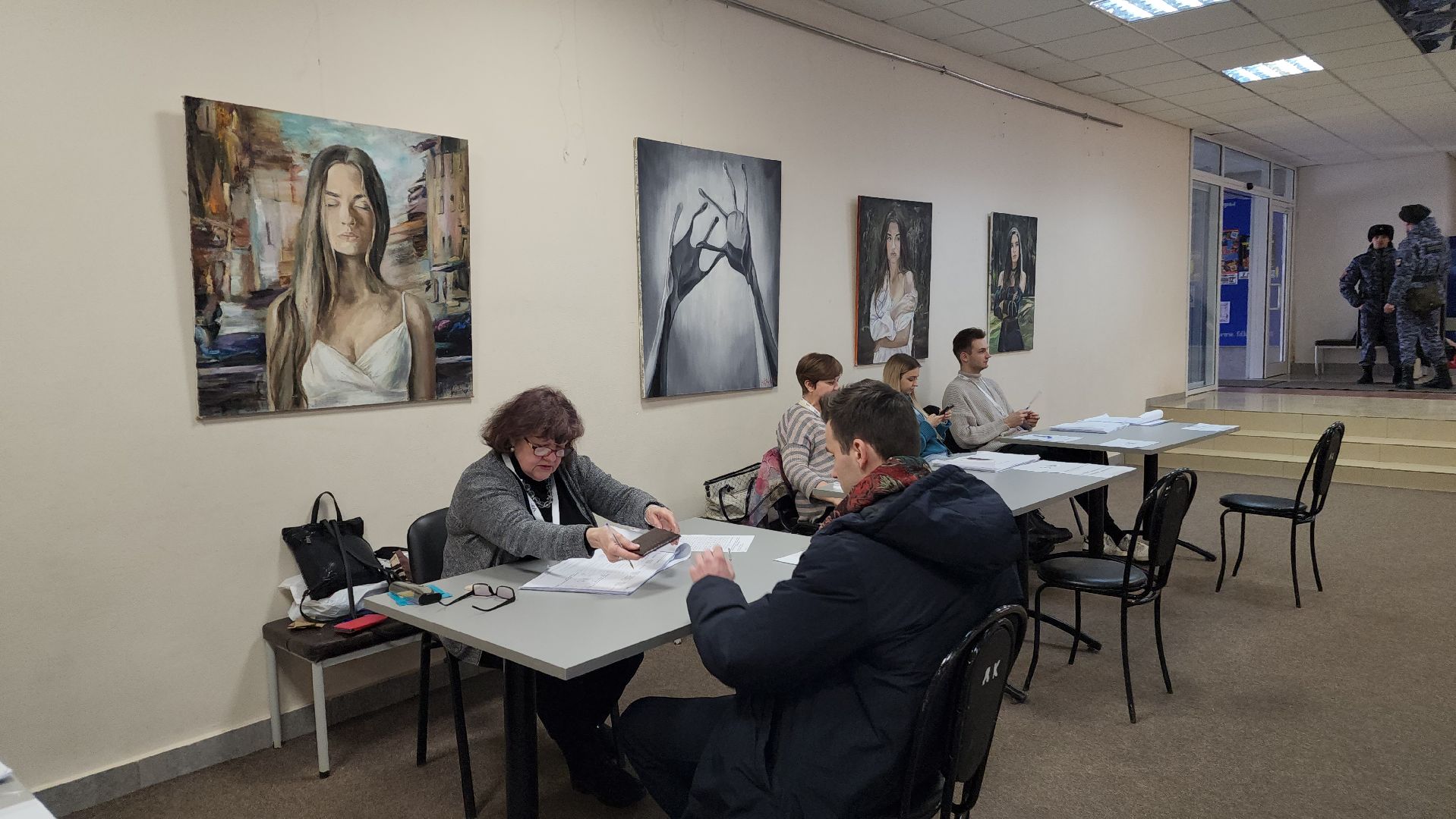 голосование, выборы президента, фрязино,