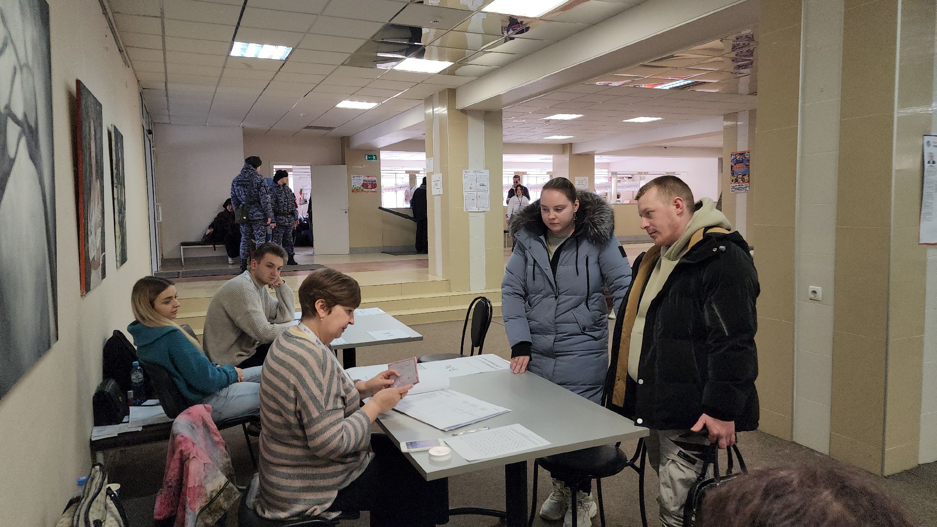 голосование, выборы президента, фрязино,