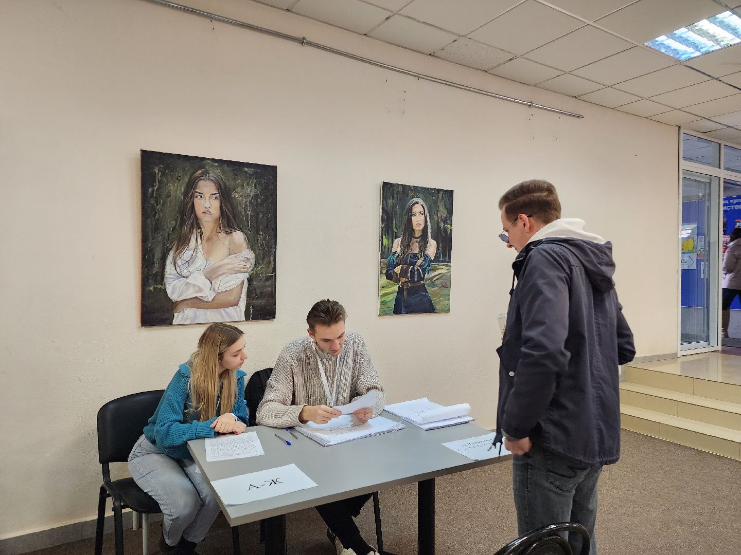 голосование, выборы президента, фрязино,