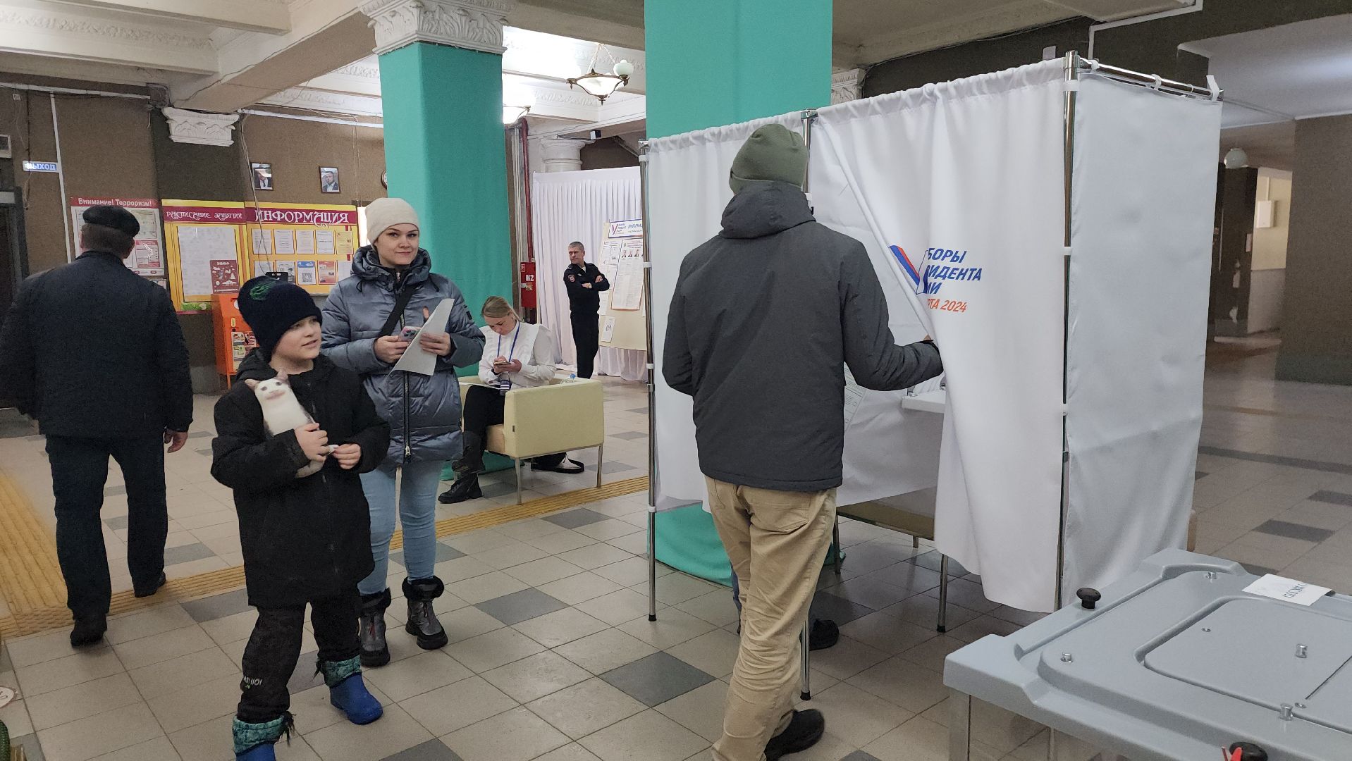 шатура, шатура 2024, шатуравыбирает, выборы президента, выборы президента россии, закрытие участков,