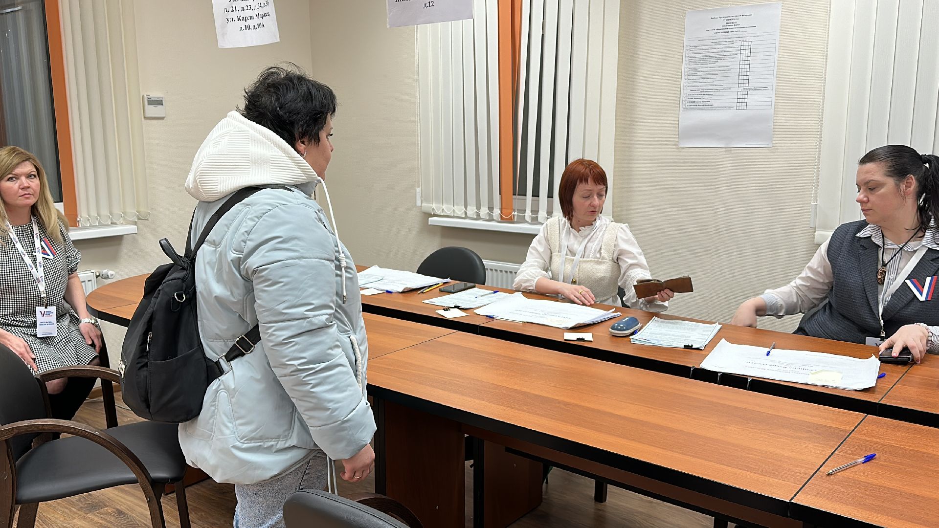 Клин, общество, голосование, выборы, выборы президента 2024,