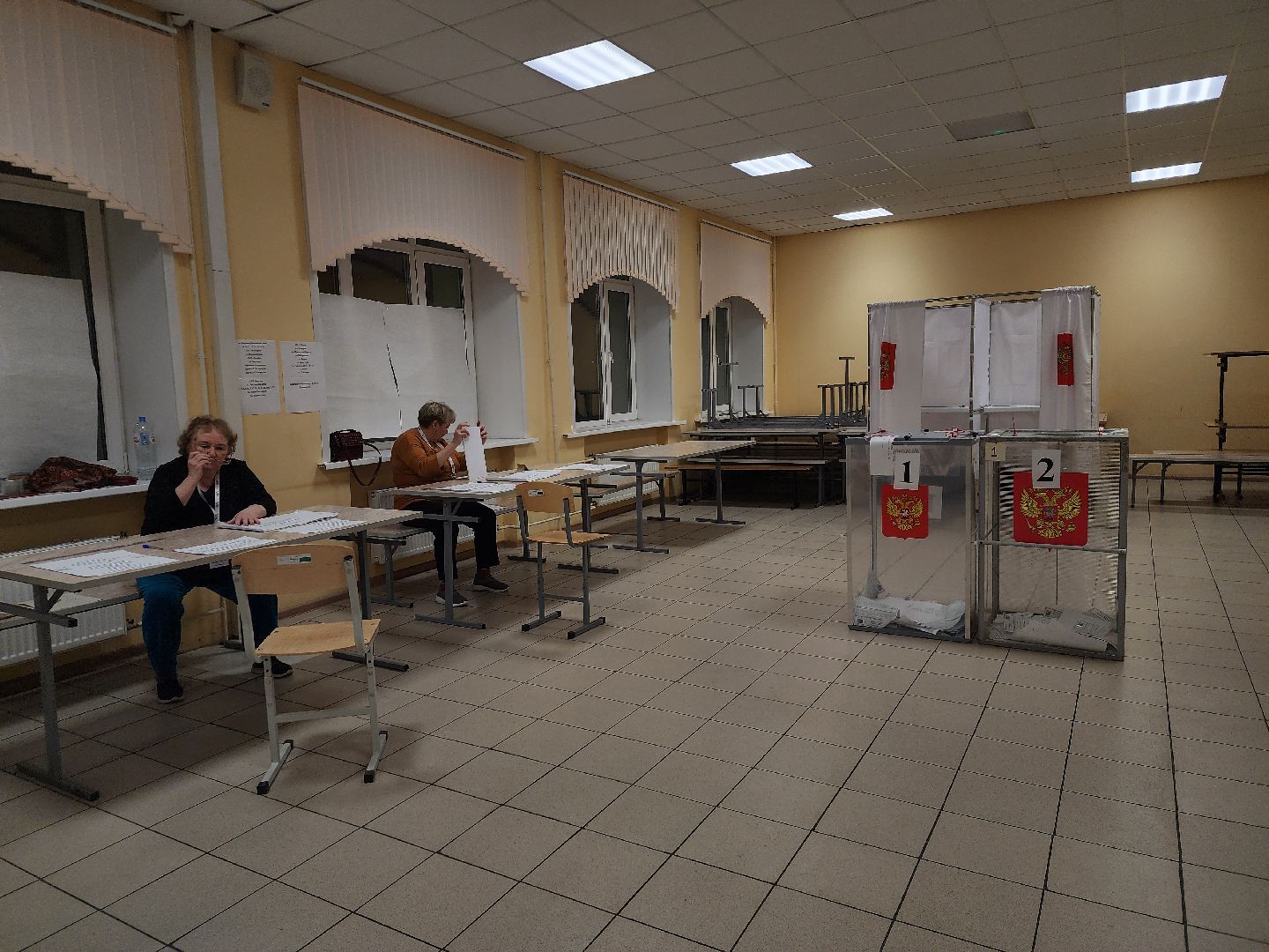 выборы Президента, голосование, избирательный участок, Старая Купавна, Богородский городской округ,