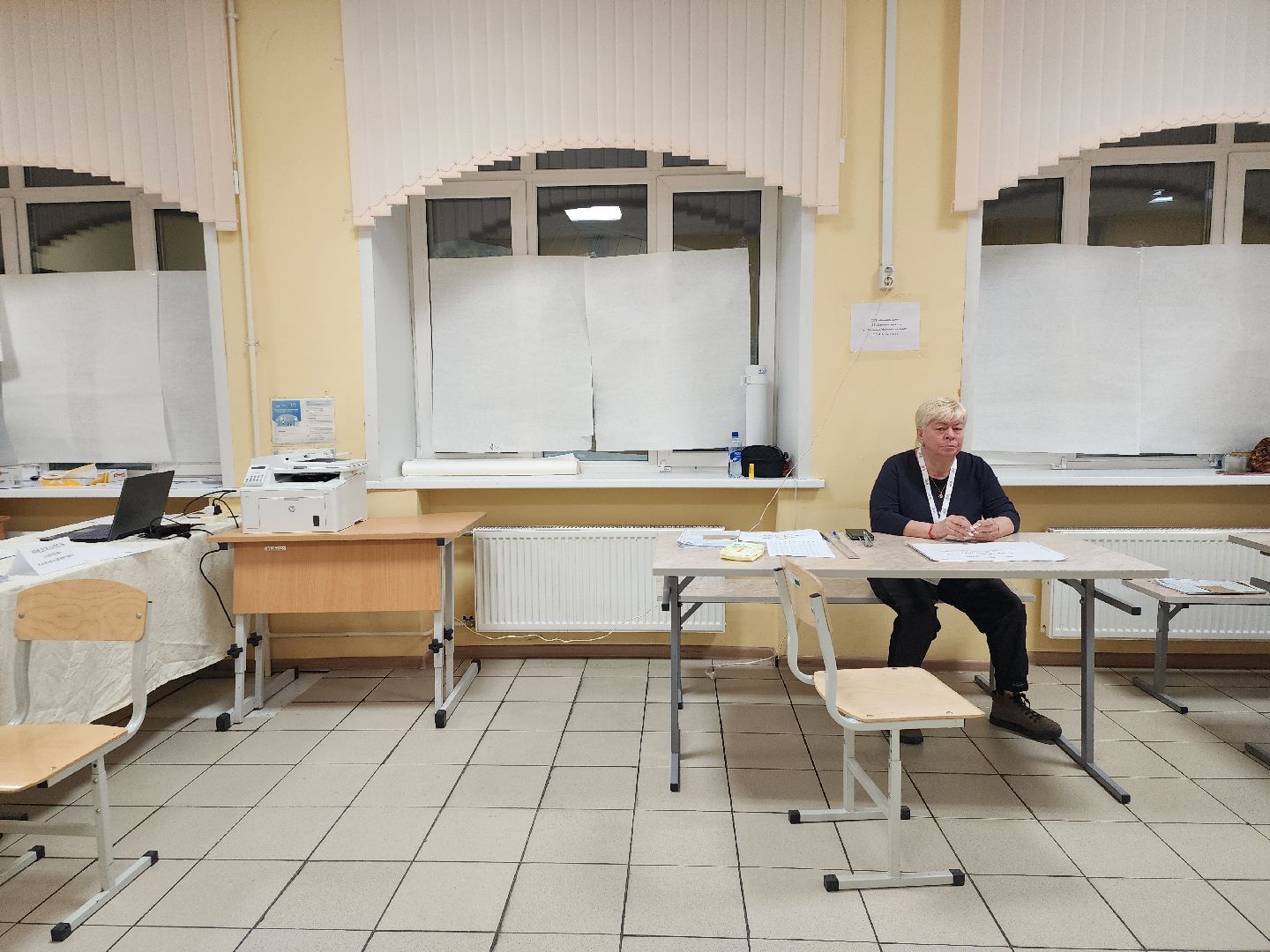 выборы Президента, голосование, избирательный участок, Старая Купавна, Богородский городской округ,