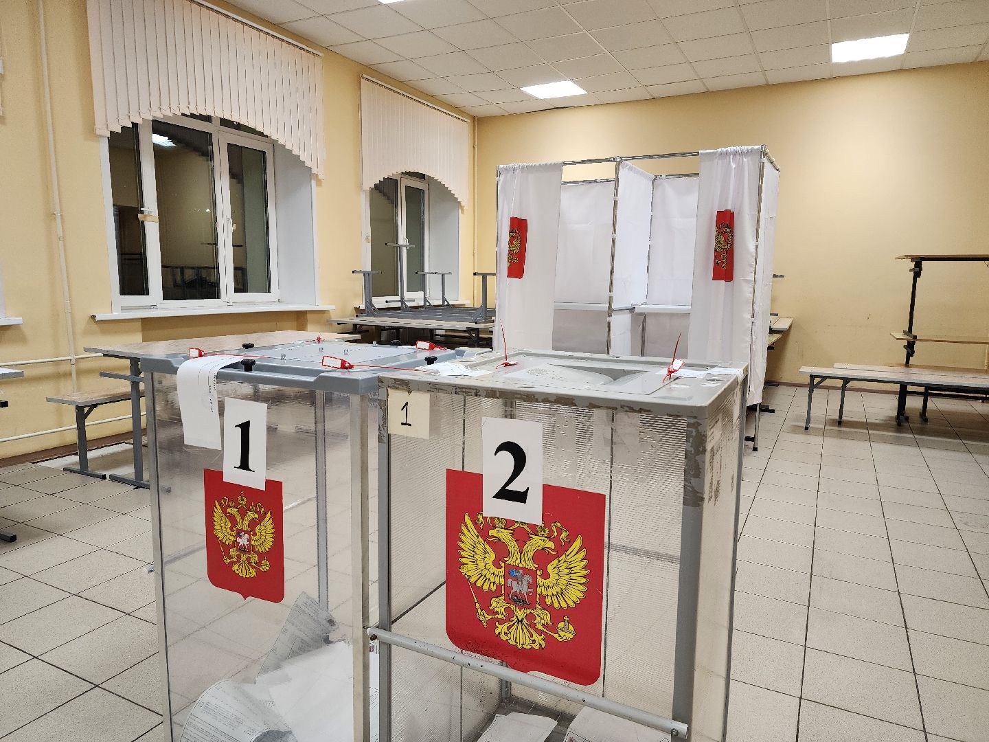 выборы Президента, голосование, избирательный участок, Старая Купавна, Богородский городской округ,