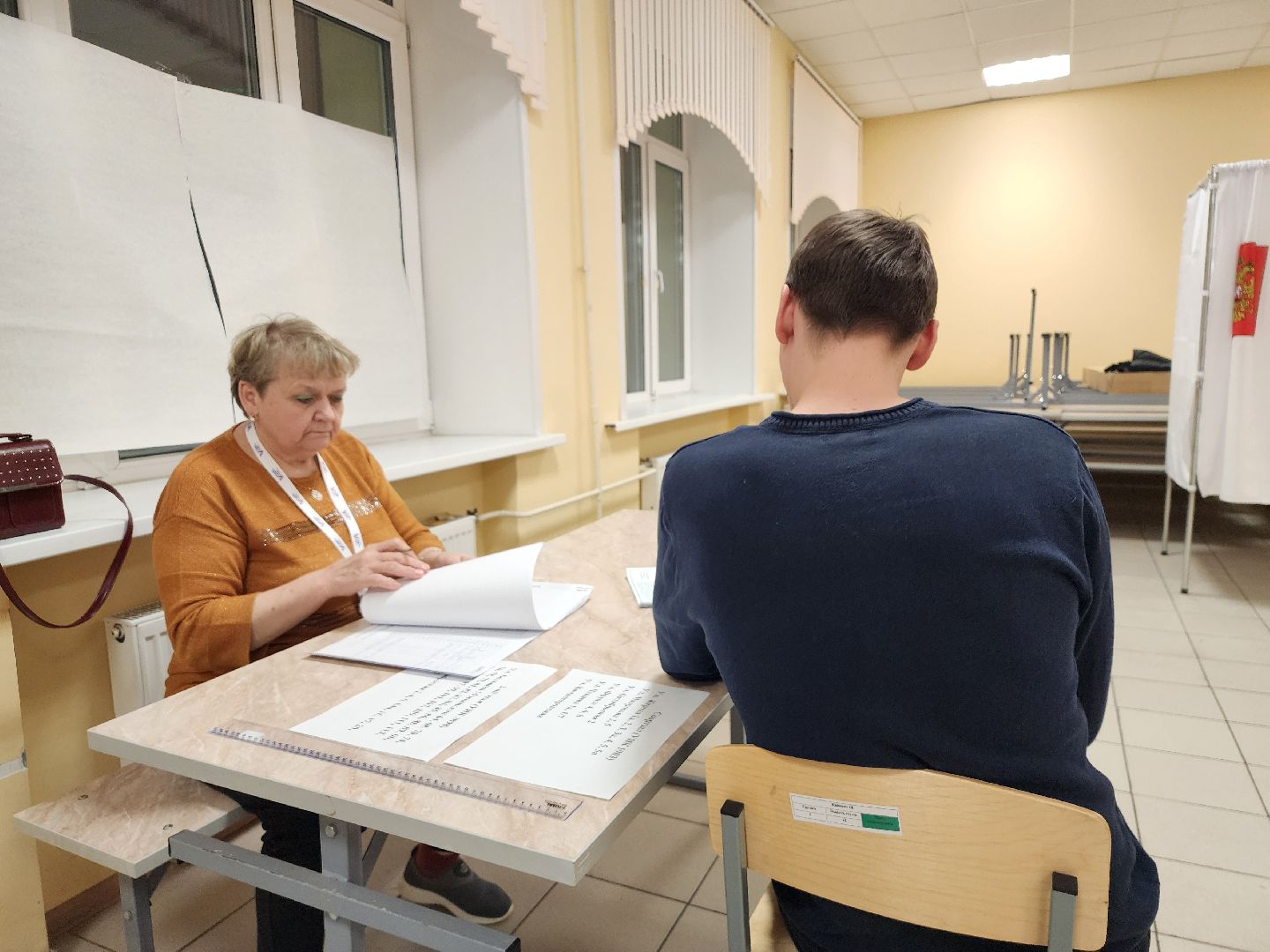 выборы Президента, голосование, избирательный участок, Старая Купавна, Богородский городской округ,