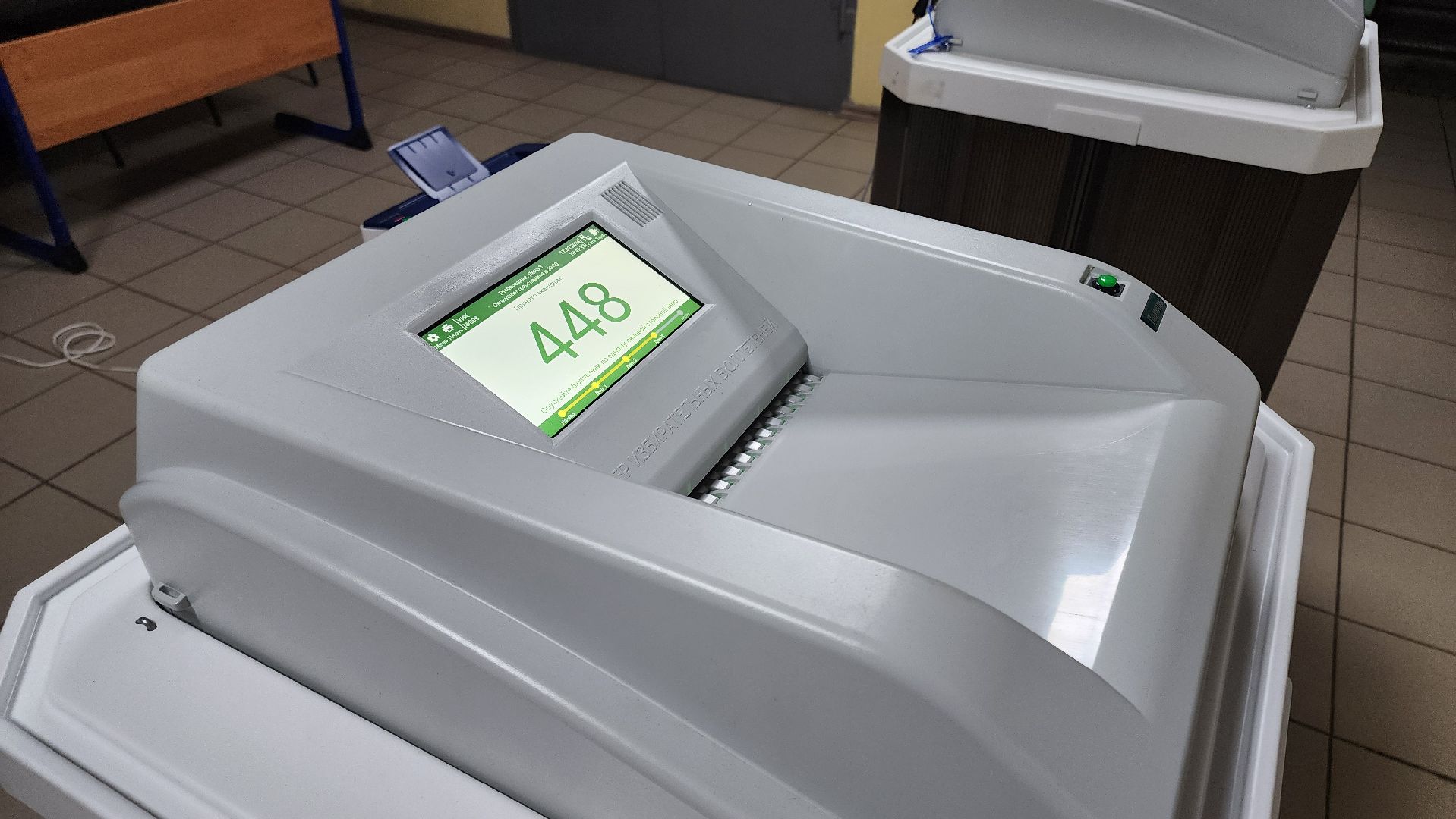 кашира, школа 4, уик 809, выборы президента 2024, голосование, завершение голосования,