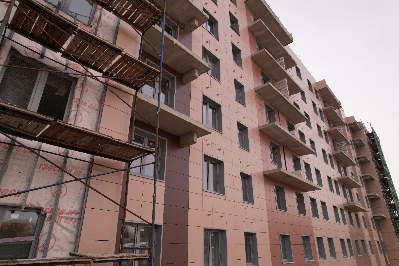 видео с коптера, дом, Клин,